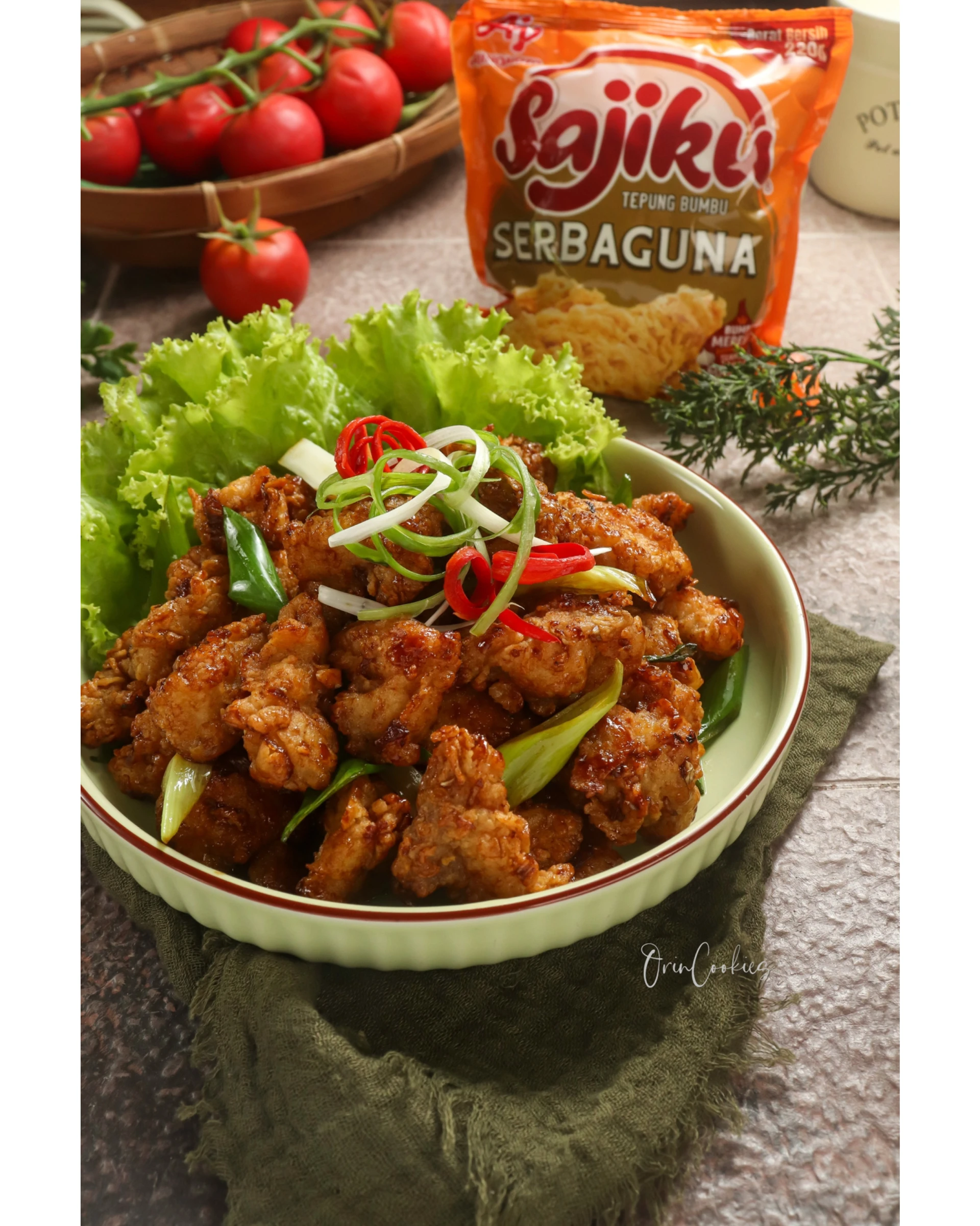 Recook Ayam Popcorn Crispy Manis ala Sajiku®