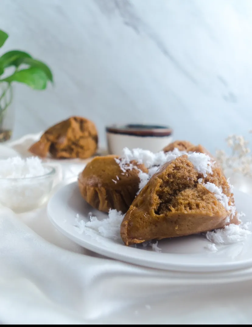 Apam Gula Merah Kukus
