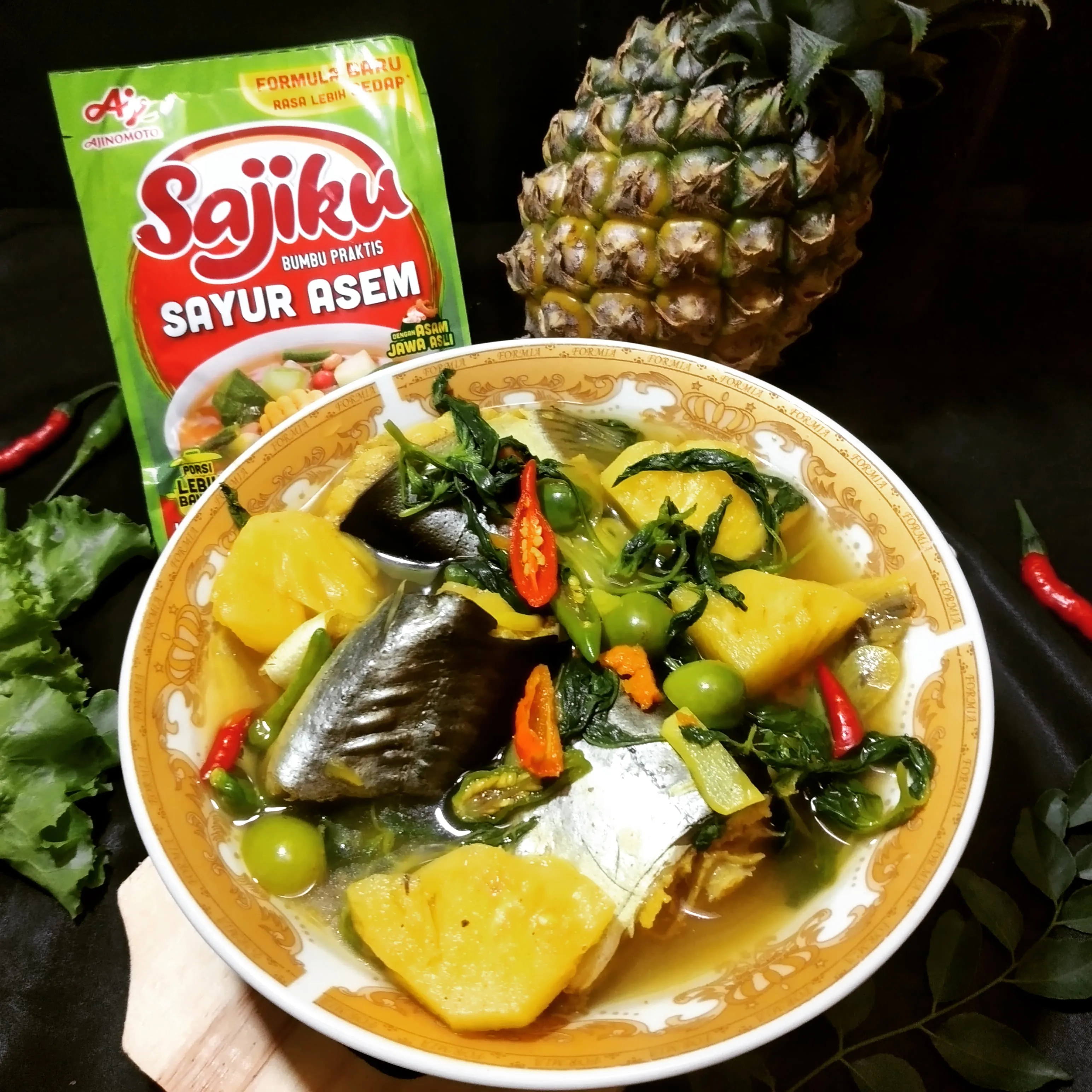 Asem -asem Ikan patin