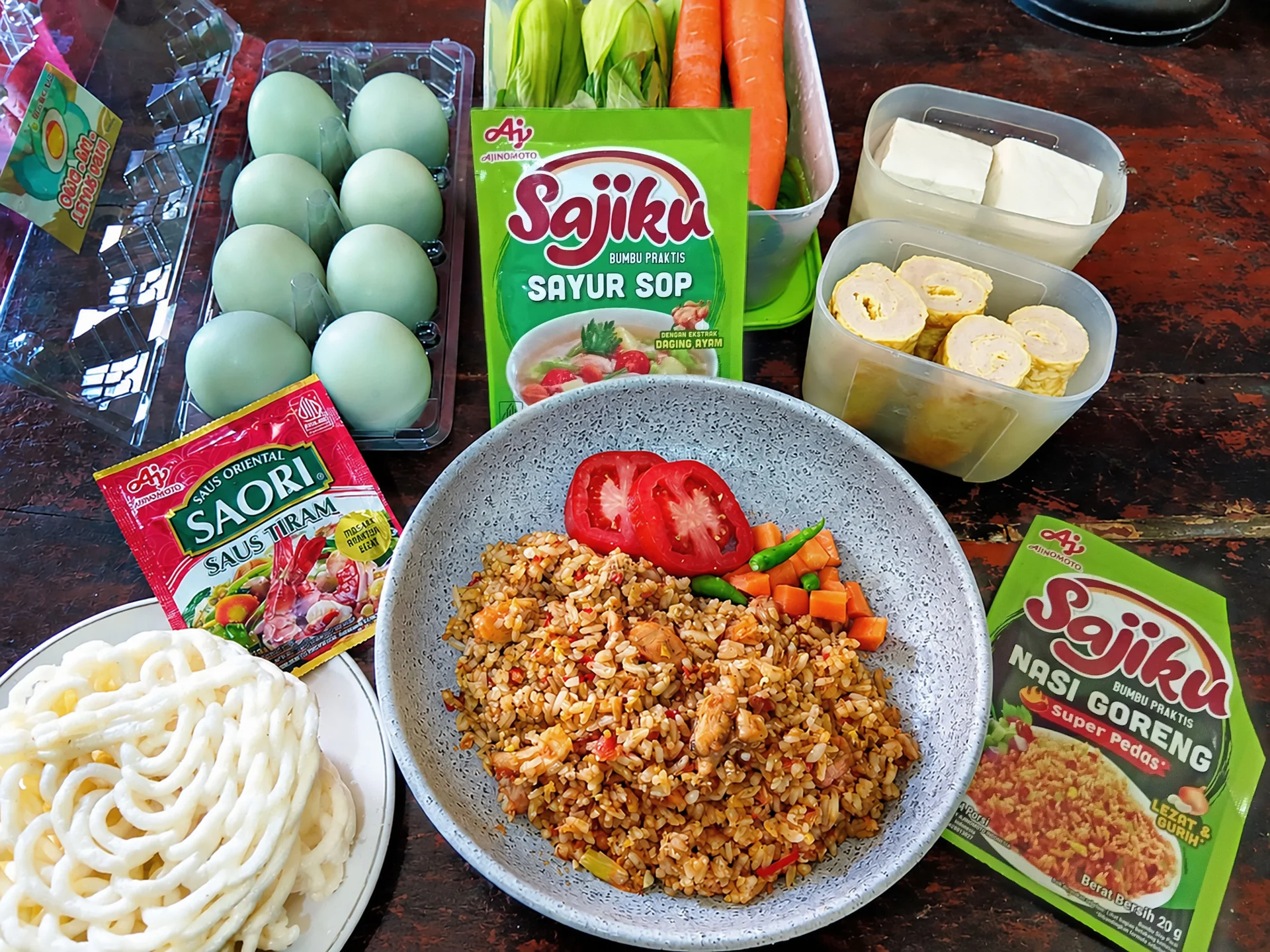 Awali Hari Dengan Nasi Goreng Sajiku #MealPlanUmamichi