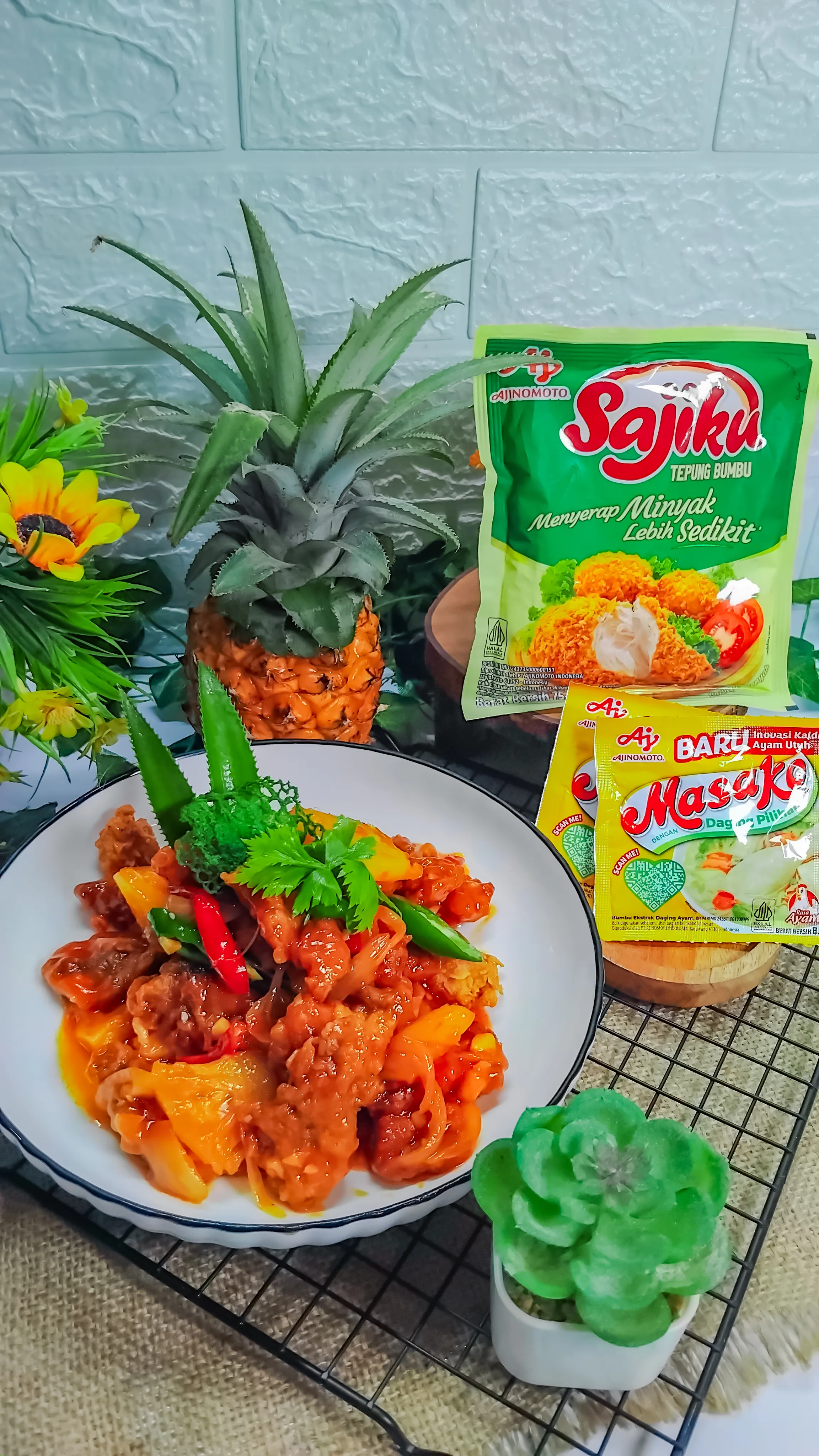 Ayam Crispy Saus Asam Manis ala Mami Shireen