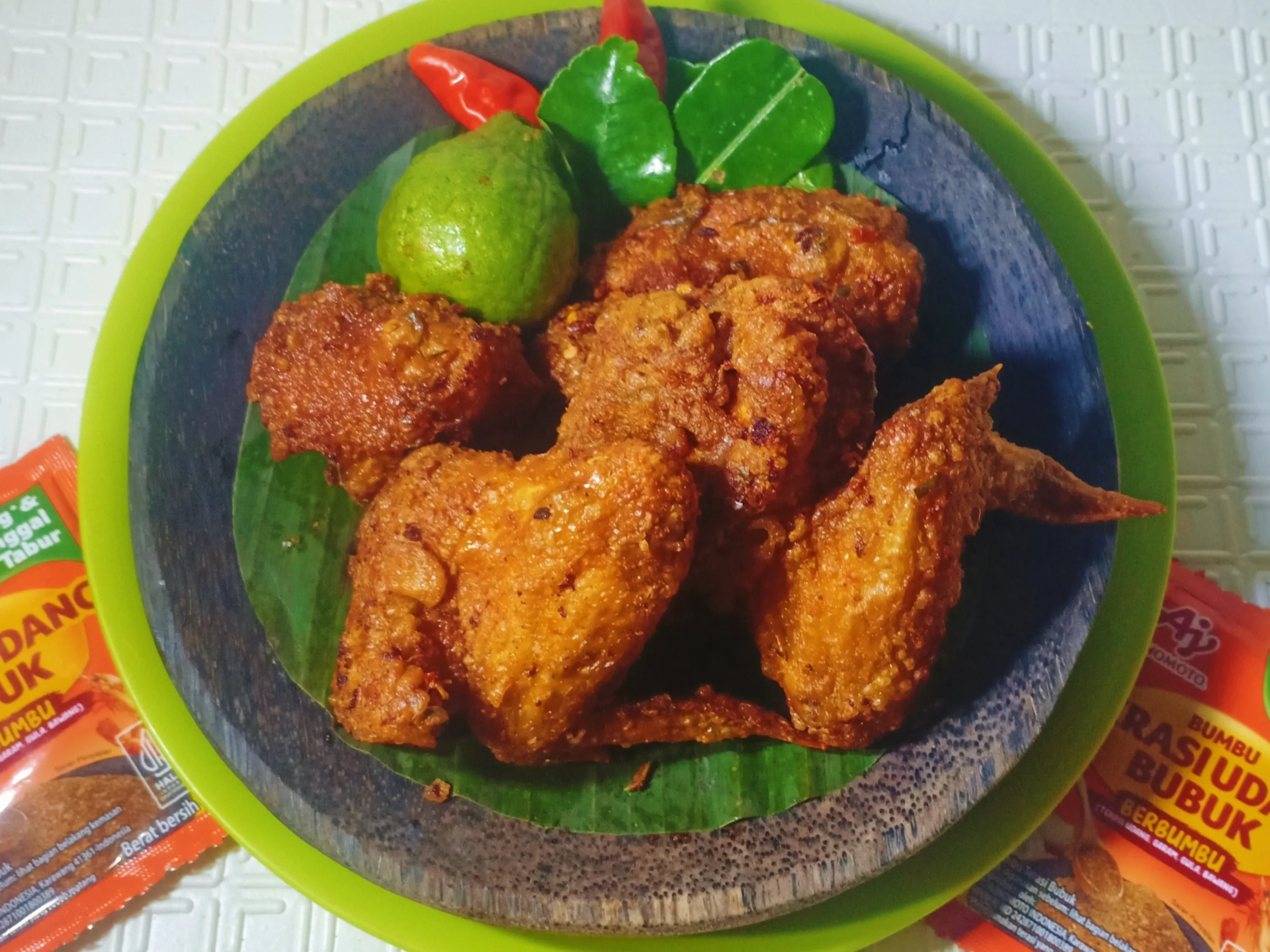 Ayam Goreng Terasi Daun Jeruk