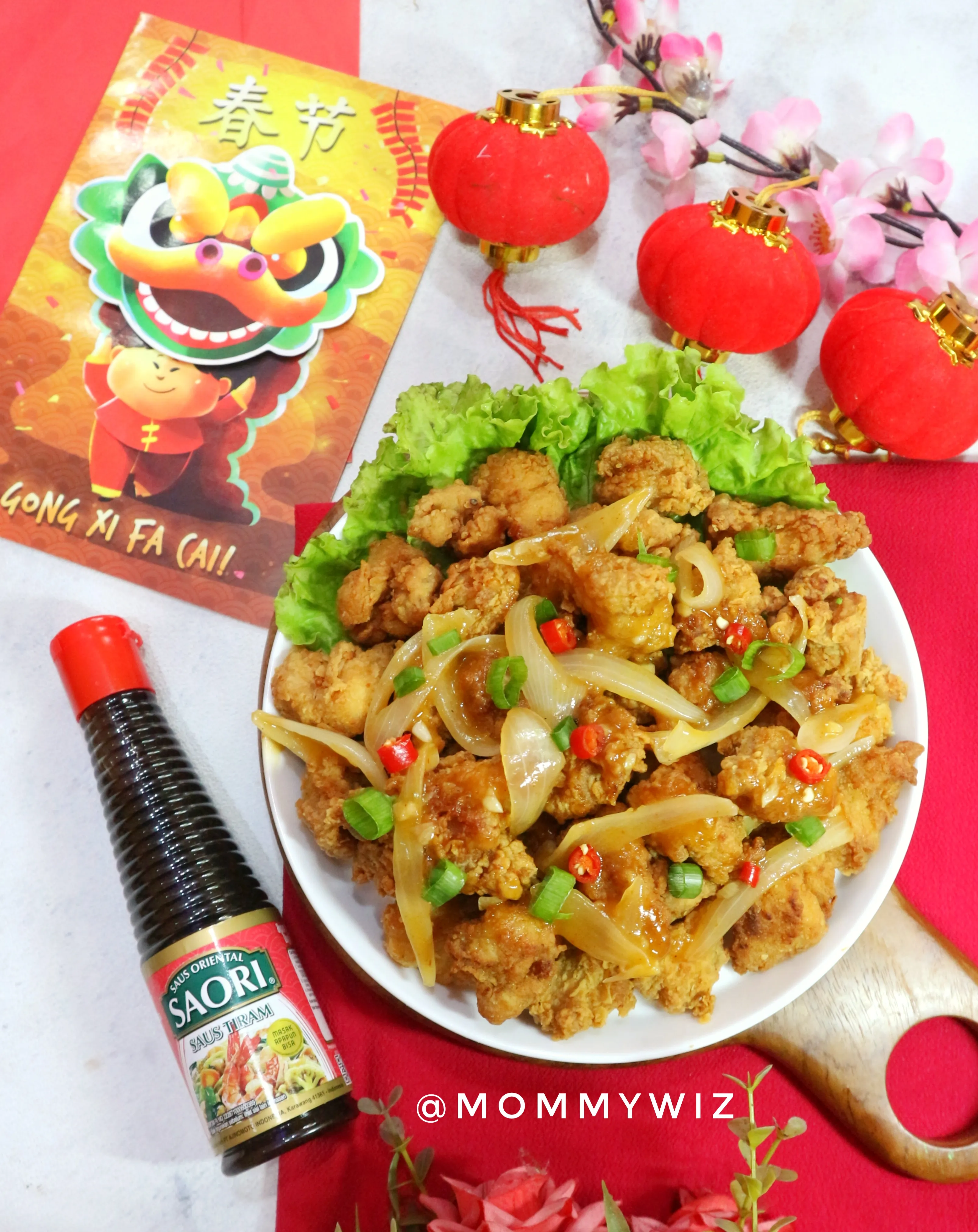 AYAM KRISPI SAUS TIRAM