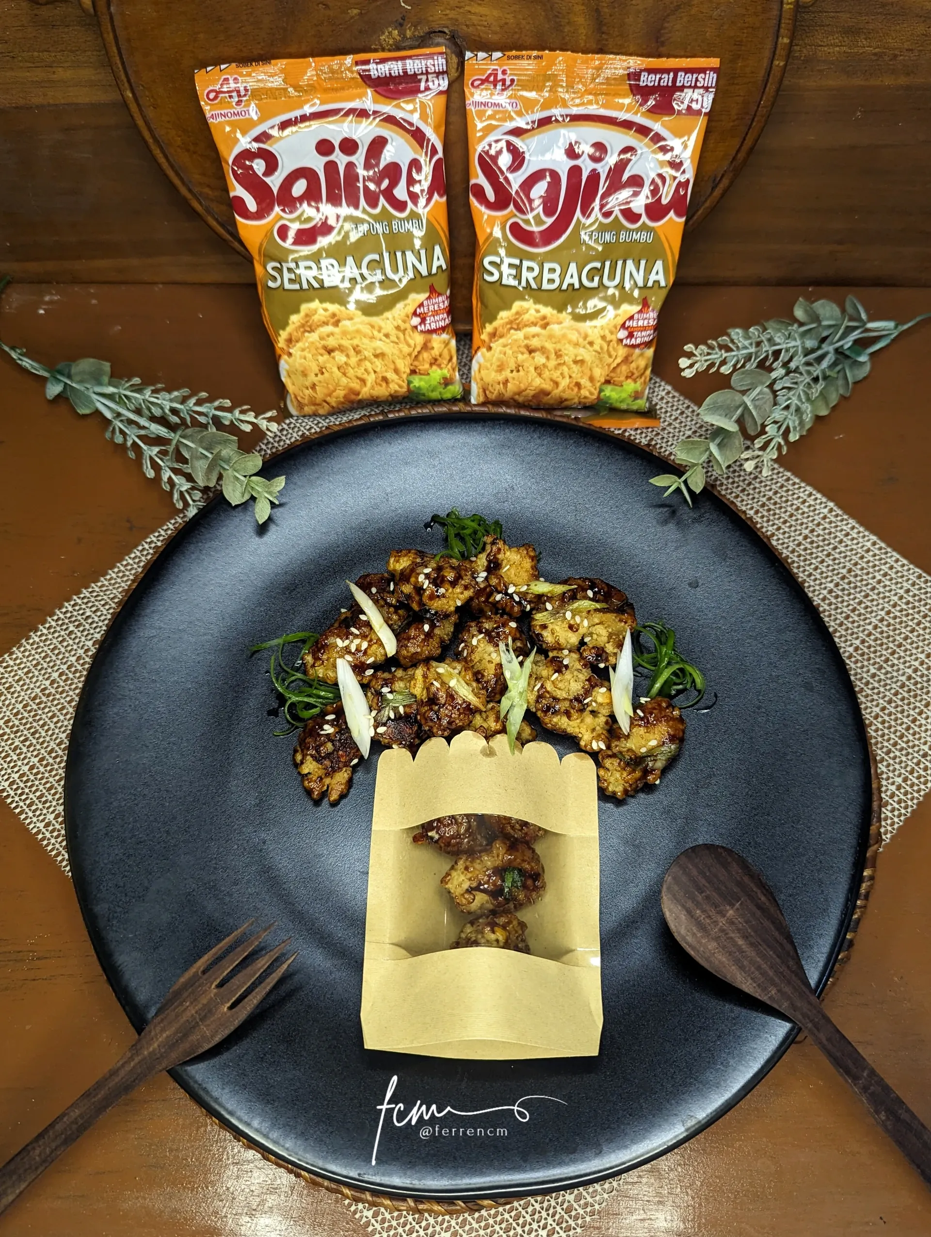 Ayam Popcorn Crispy Manis Ala Sajiku
