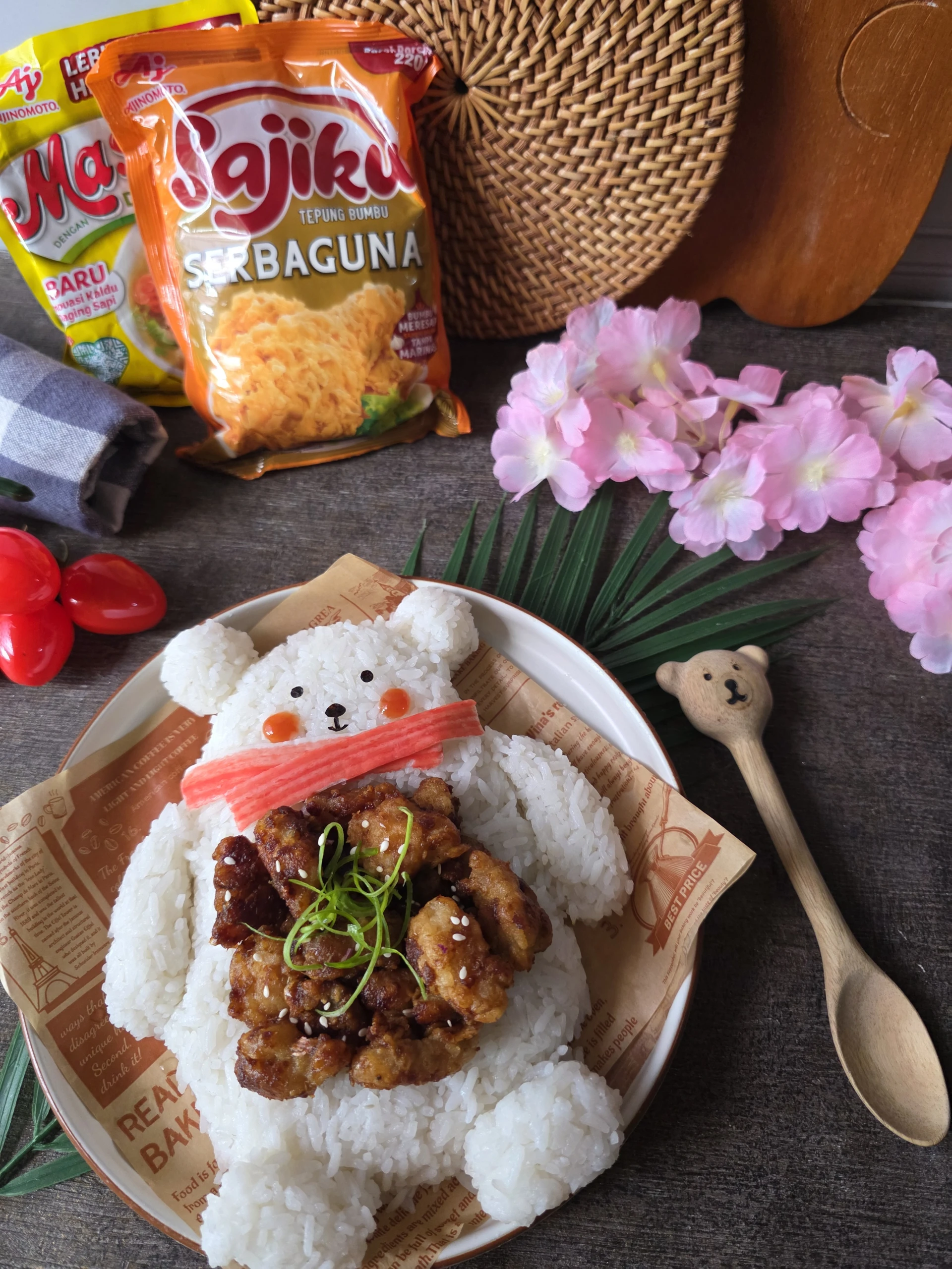 Ayam popcorn crispy manis ala sajiku
