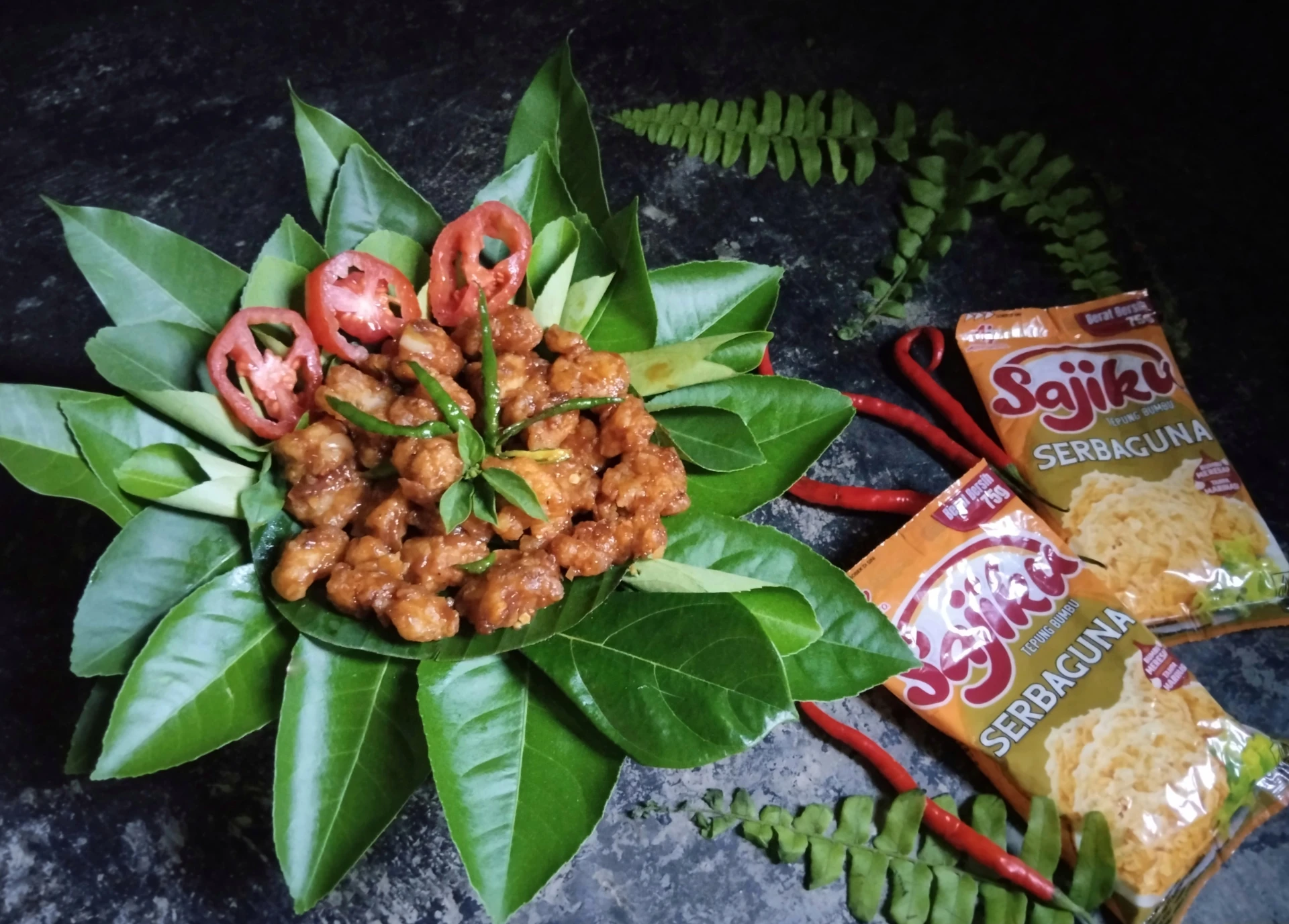 Ayam Popcorn Crispy Manis Ala Sajiku