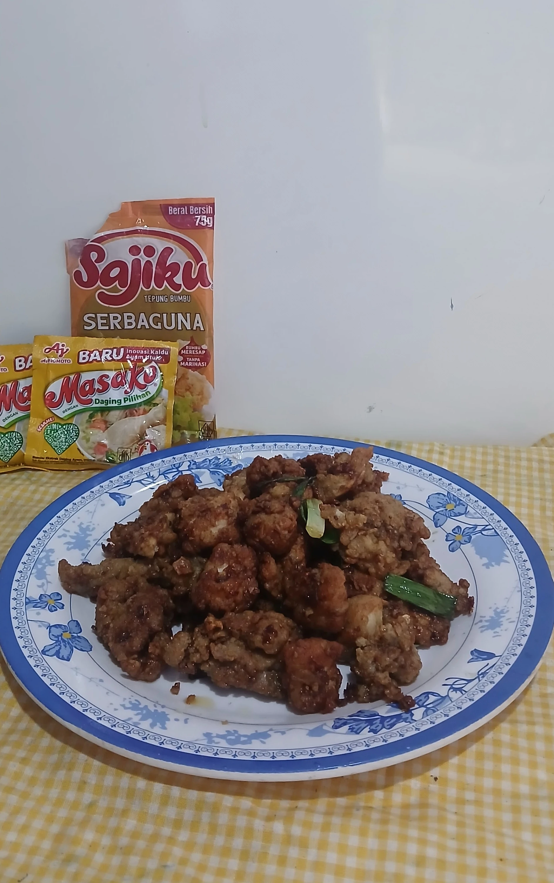 Ayam  Popcorn Crispy Manis ala sajiku