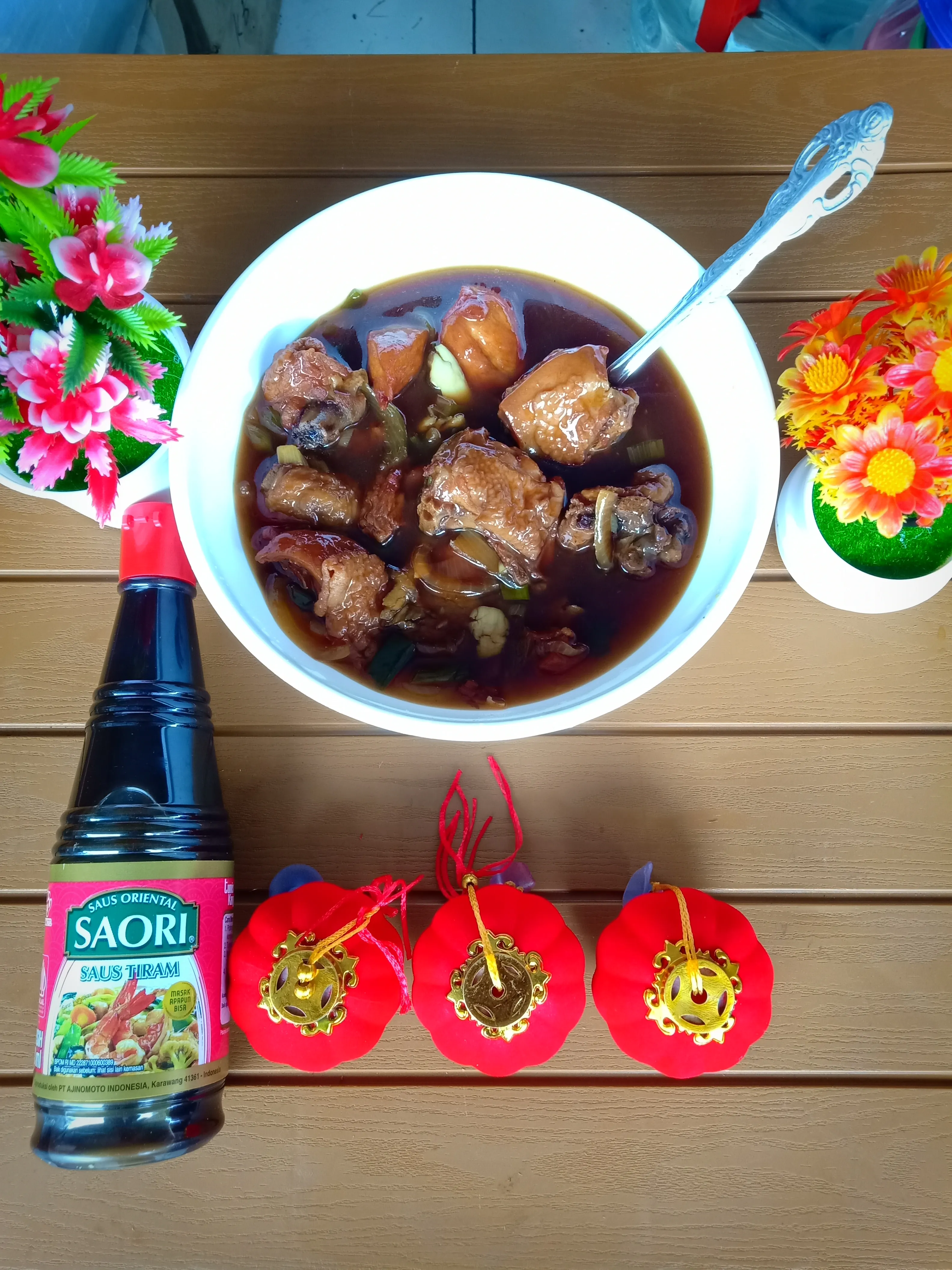 Ayam Saus Tiram khas Imlek
