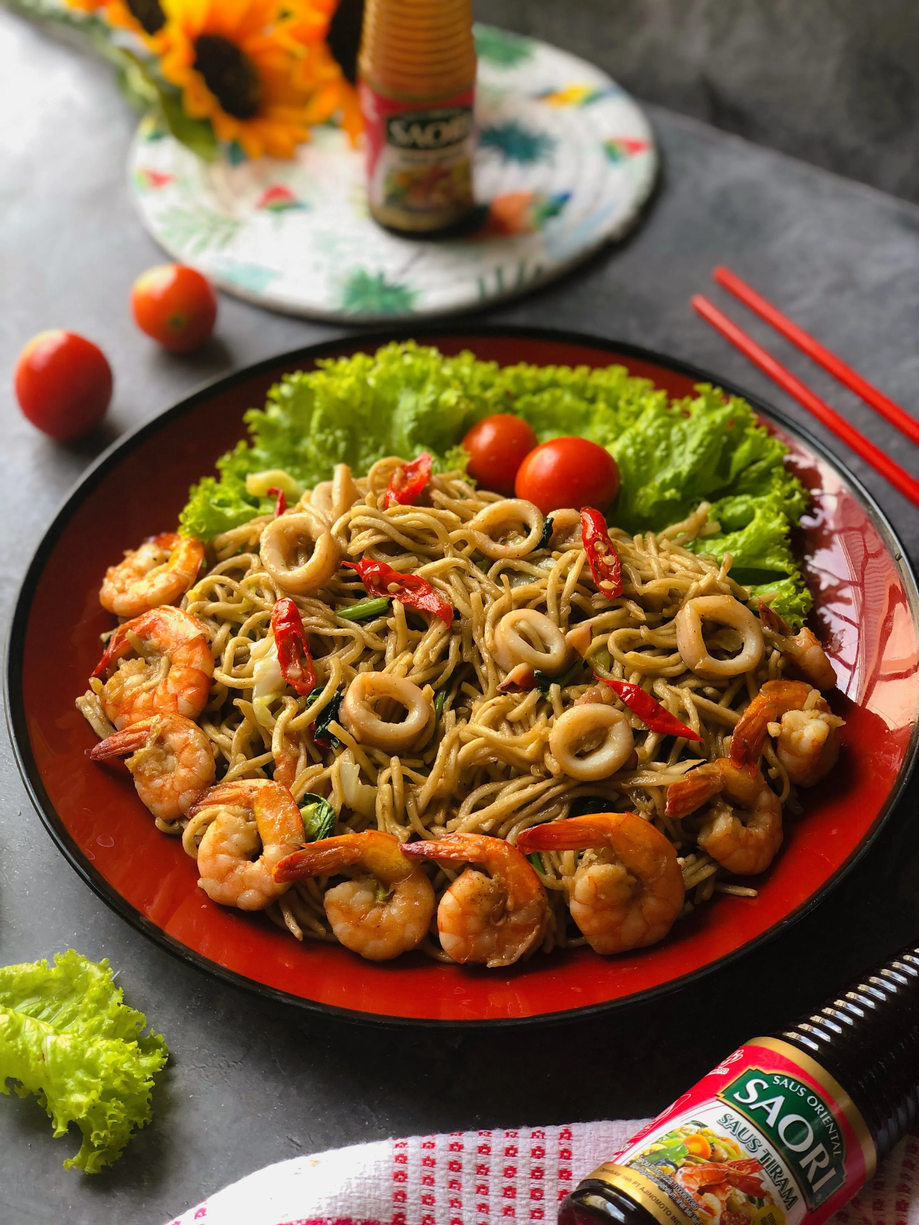 Recook MIE GORENG SEAFOOD SAORI