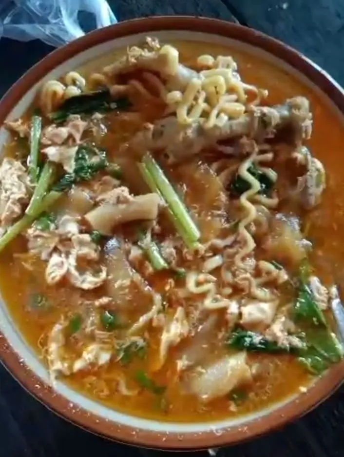 Recook mie baso kuah