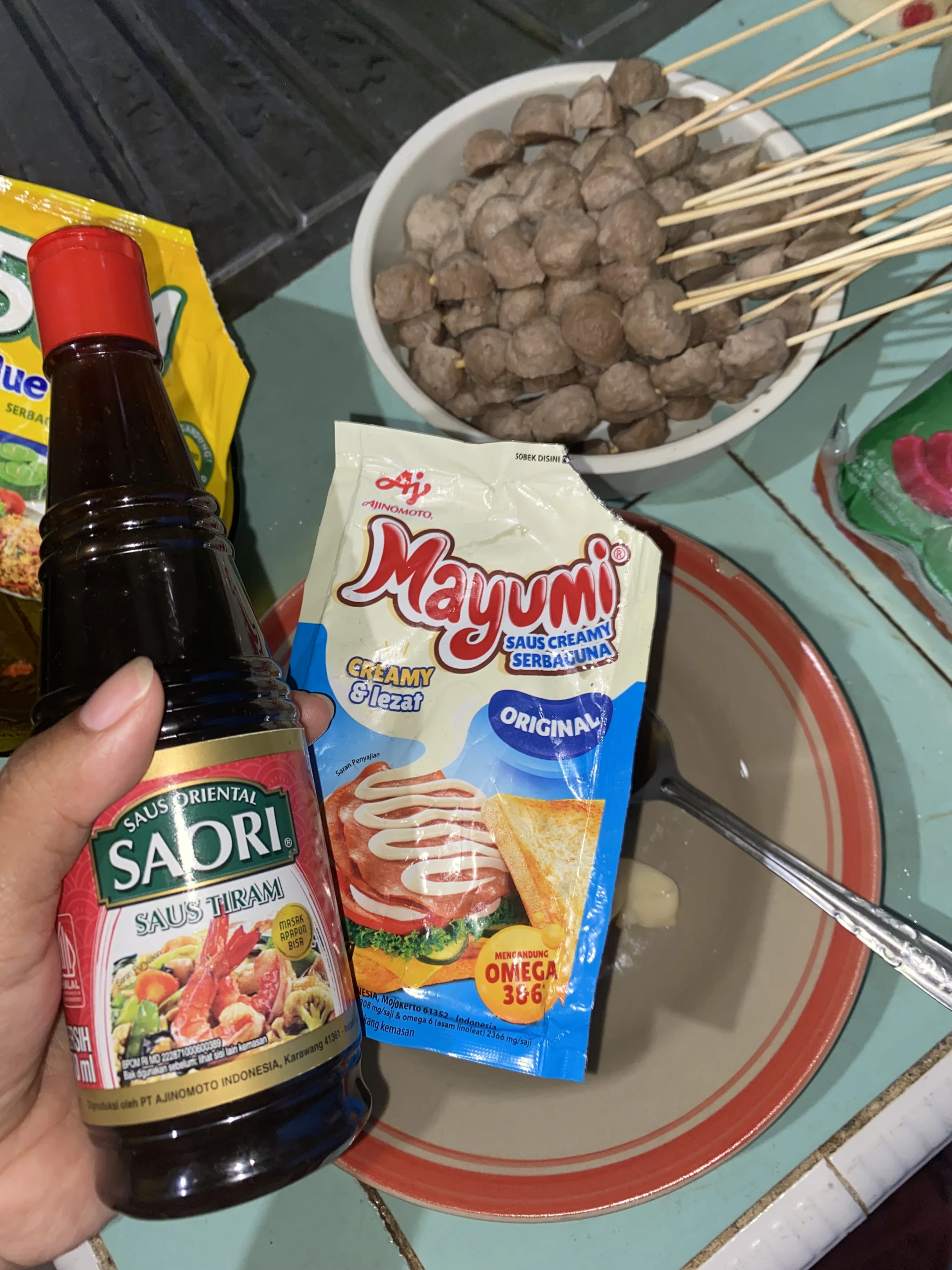 Bakso Bakar Pedas Creamy