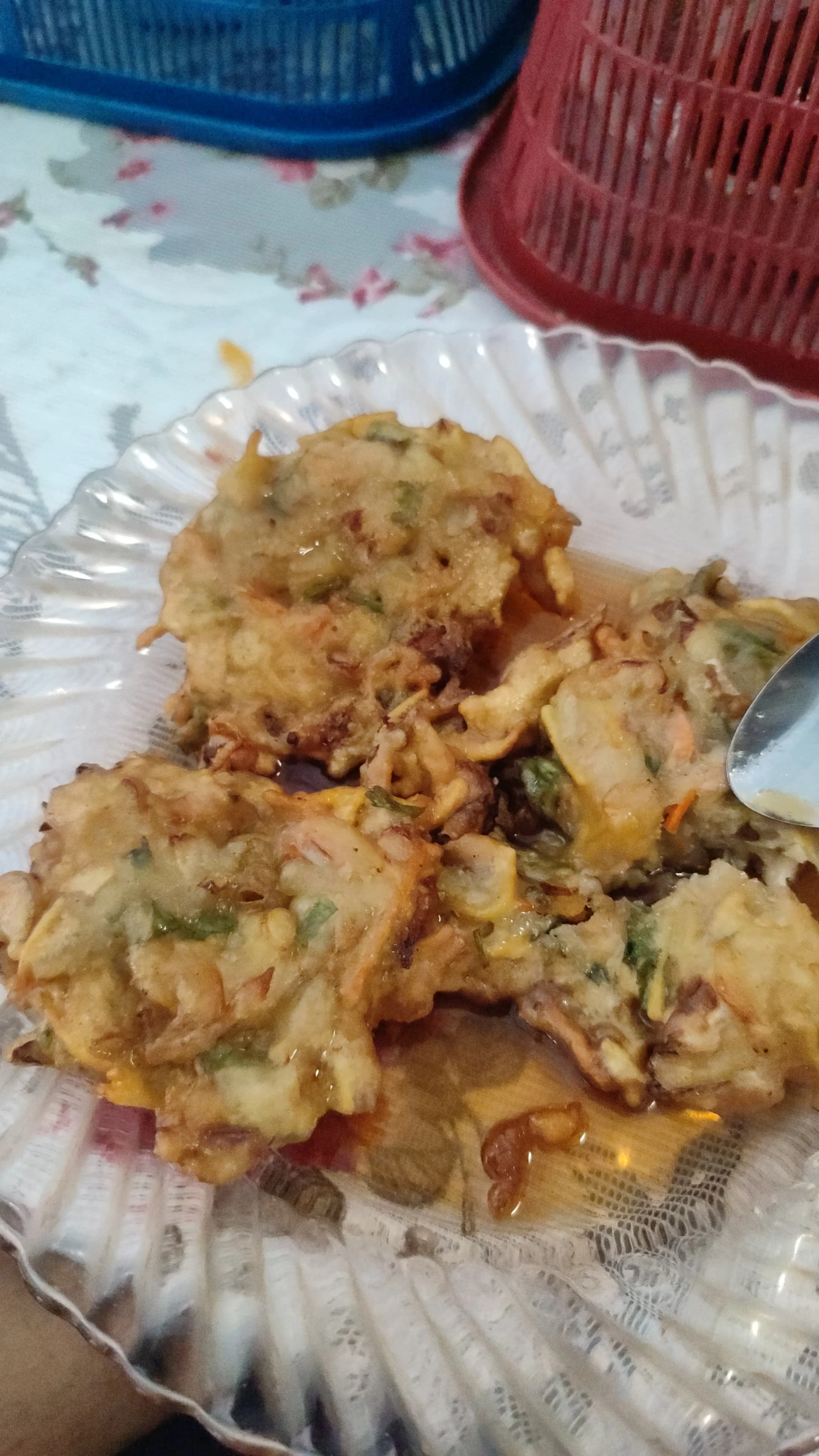 Bakwan Sayur Pakai Kuah Cuko