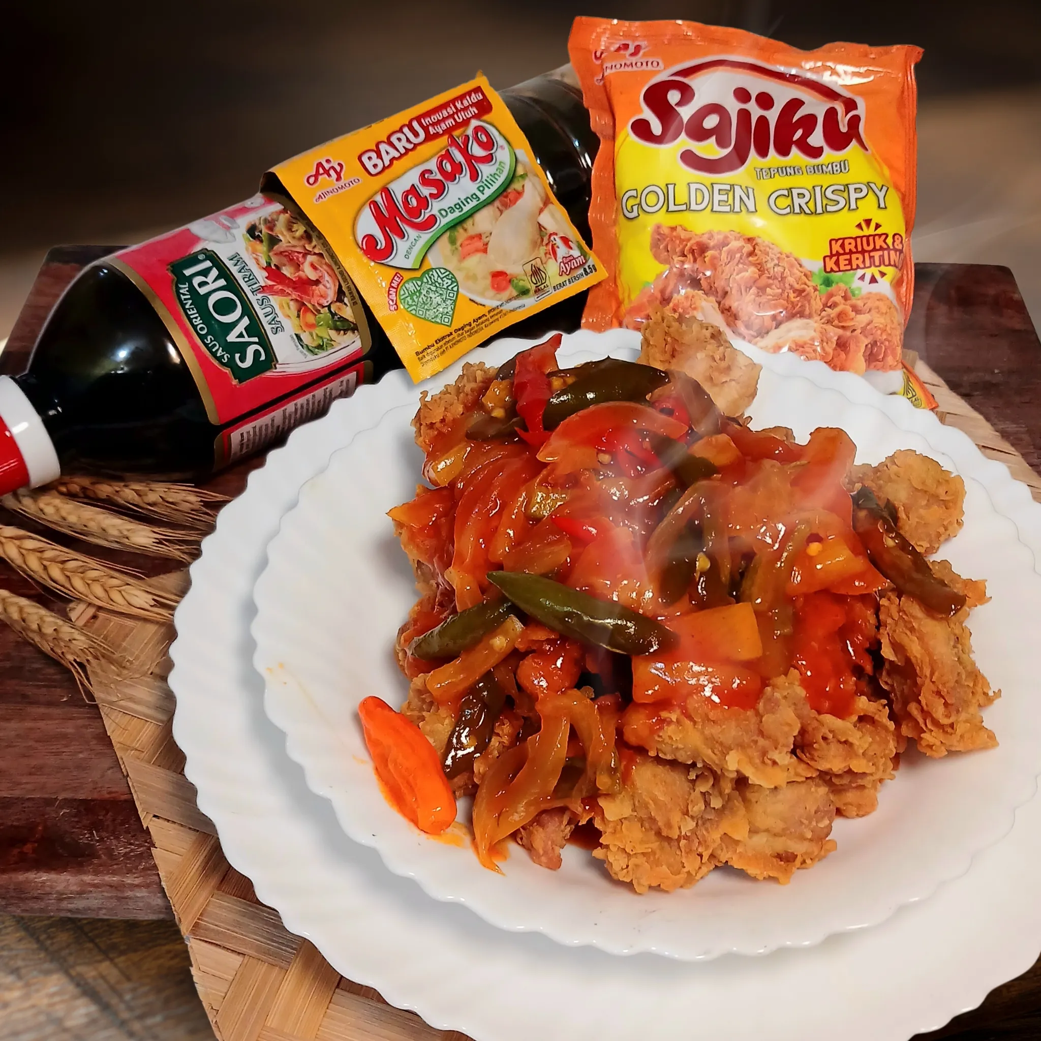 Recook Ayam Crispy Saus Asam Manis Ala Mami Shireen
