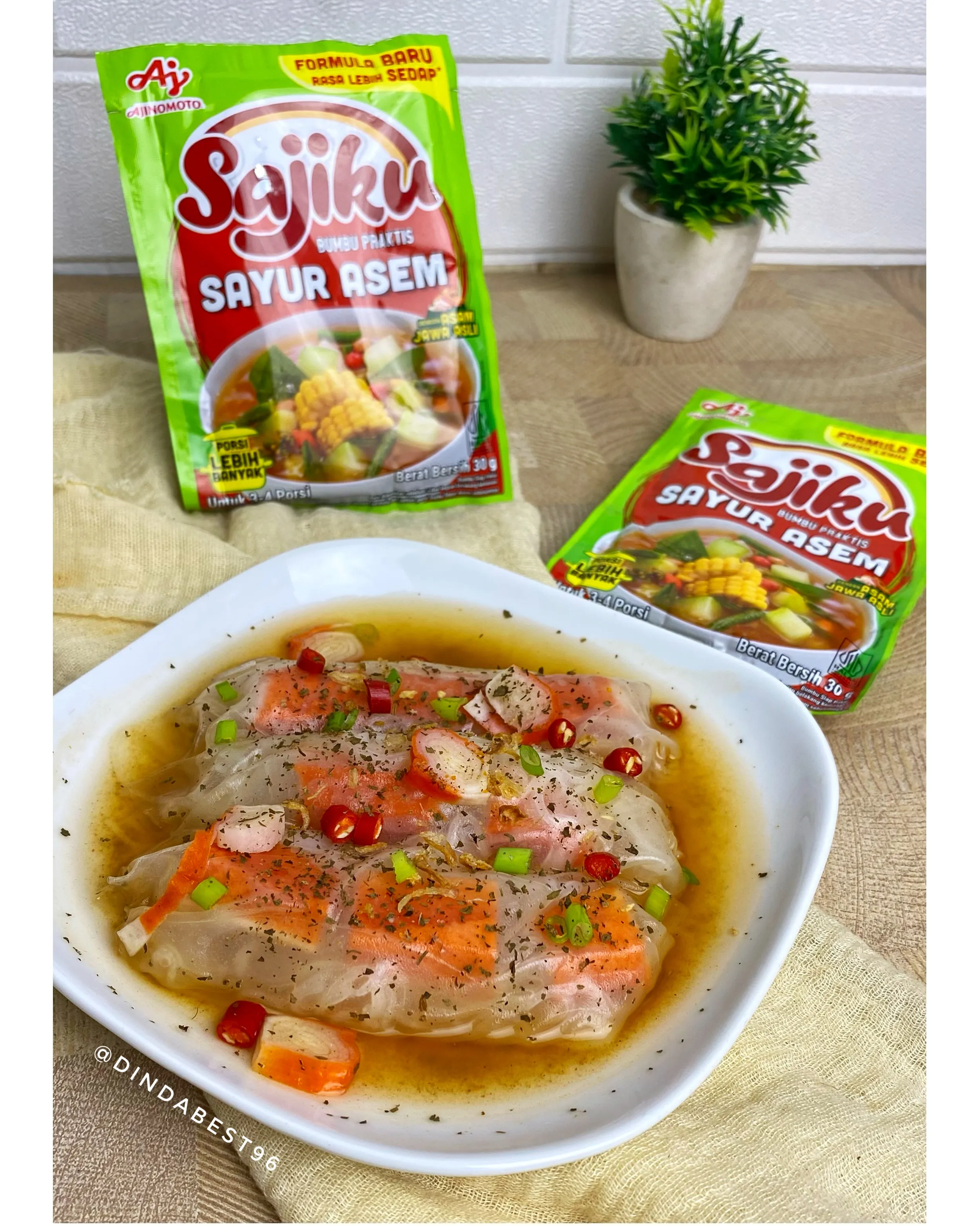 Bikin Steam Crab Stick Rice Paper Rolls Satset ✨