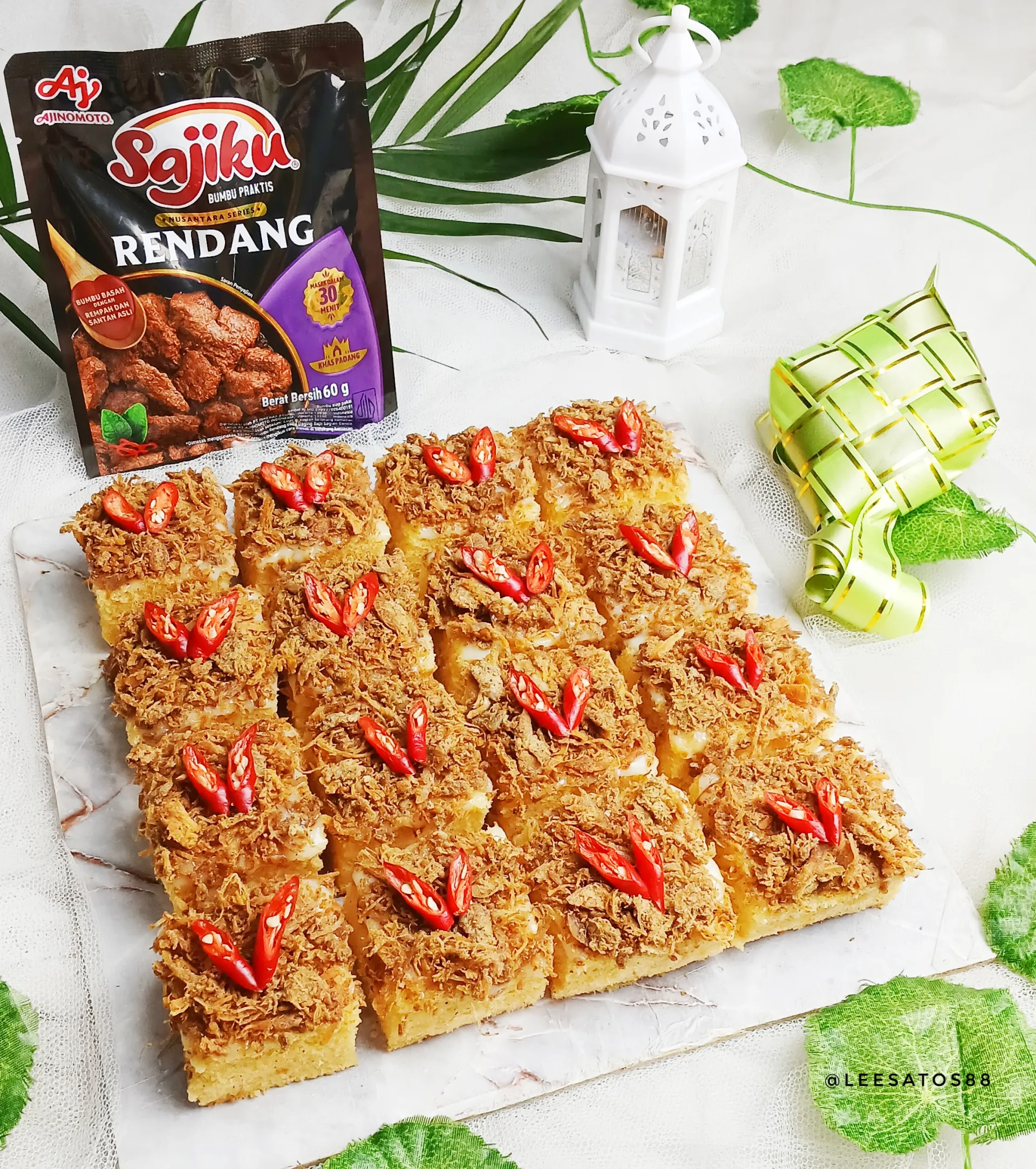 Bolu Potong Abon Rendang Ayam