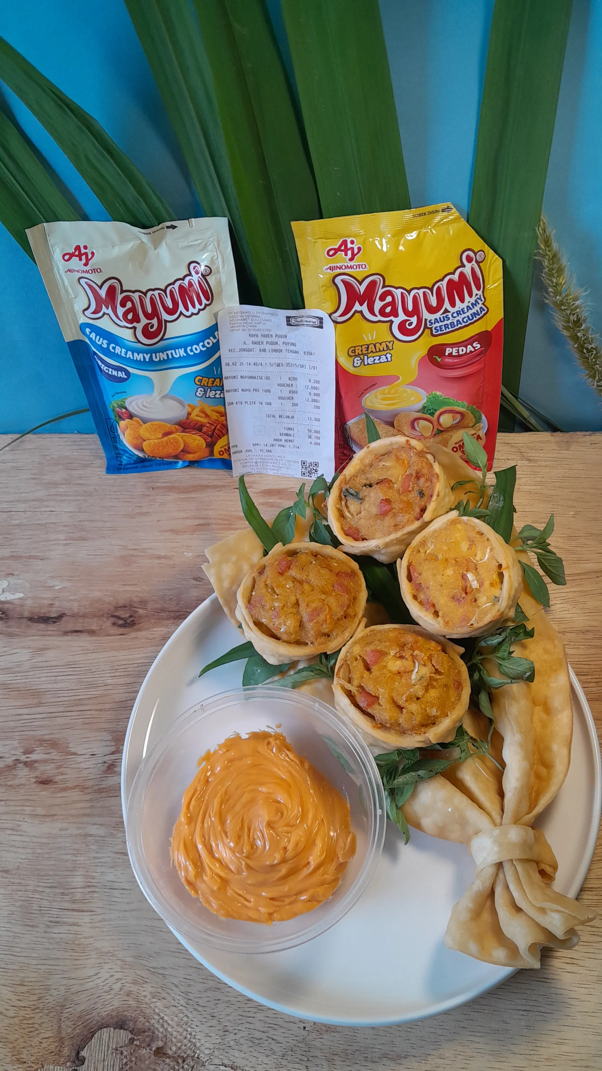 Buket Pangsit Goreng Tahu Mangkok Mayumi