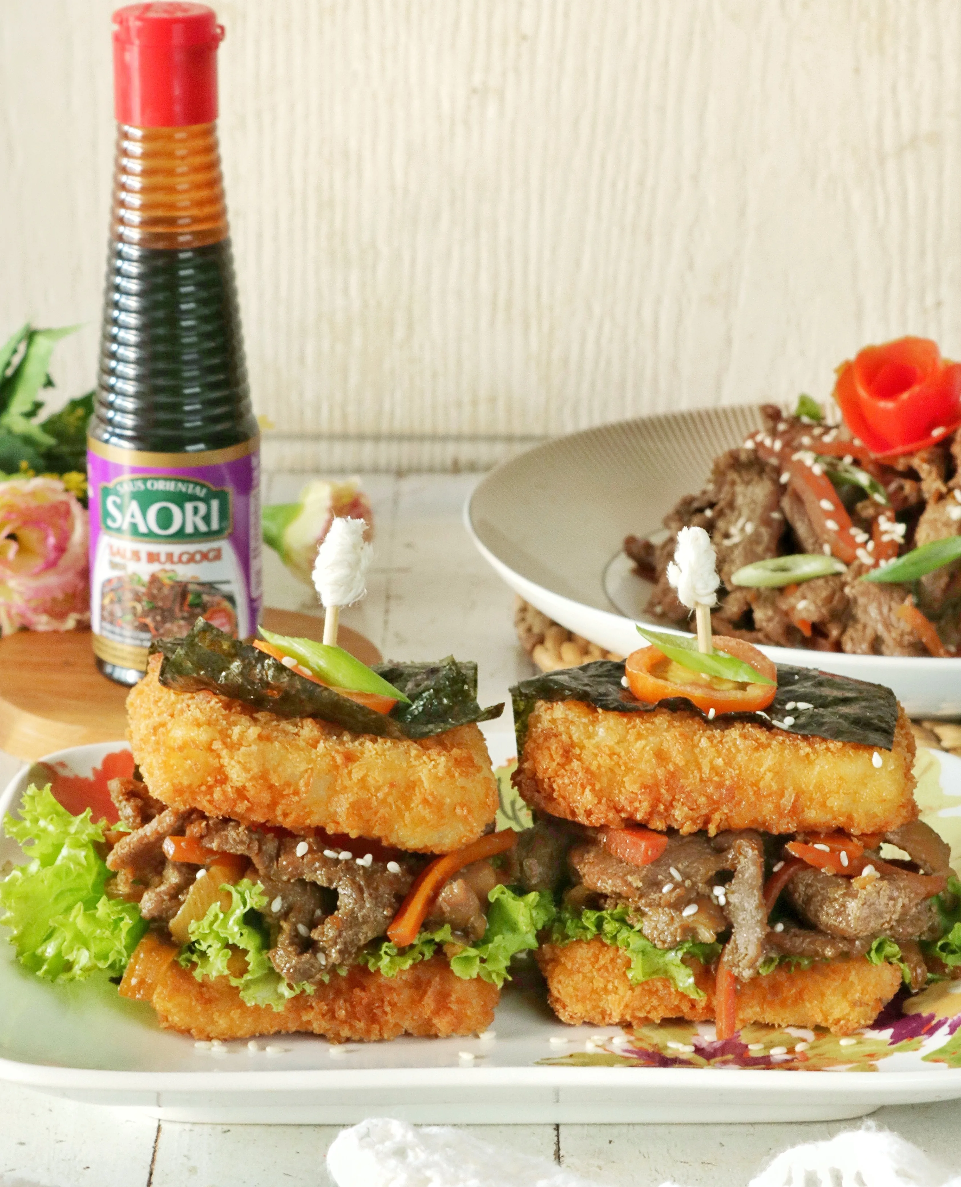 BURGUSHI(Burger Sushi) Beef Bulgogi ala SAORI®