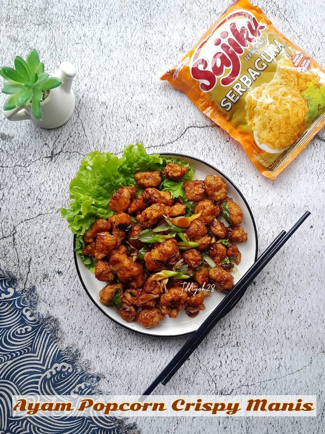 Recook Ayam Popcorn Crispy Manis ala Sajiku®