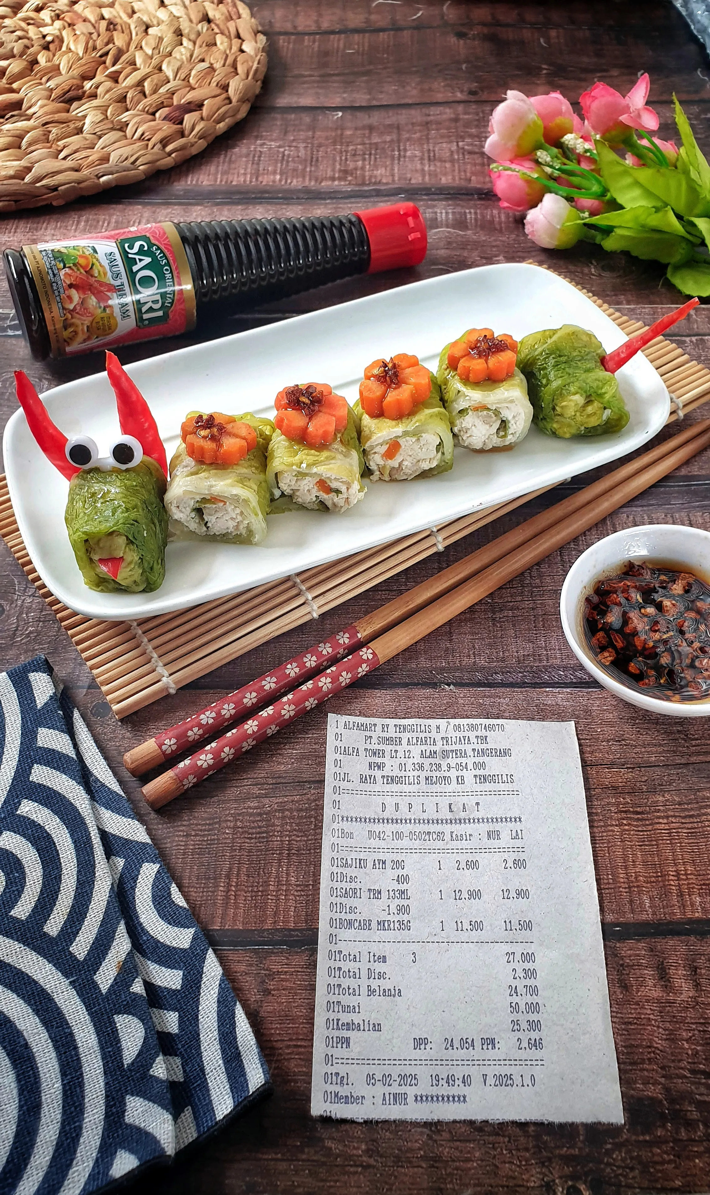 Cabbage Dumpling Roll ala Masako®