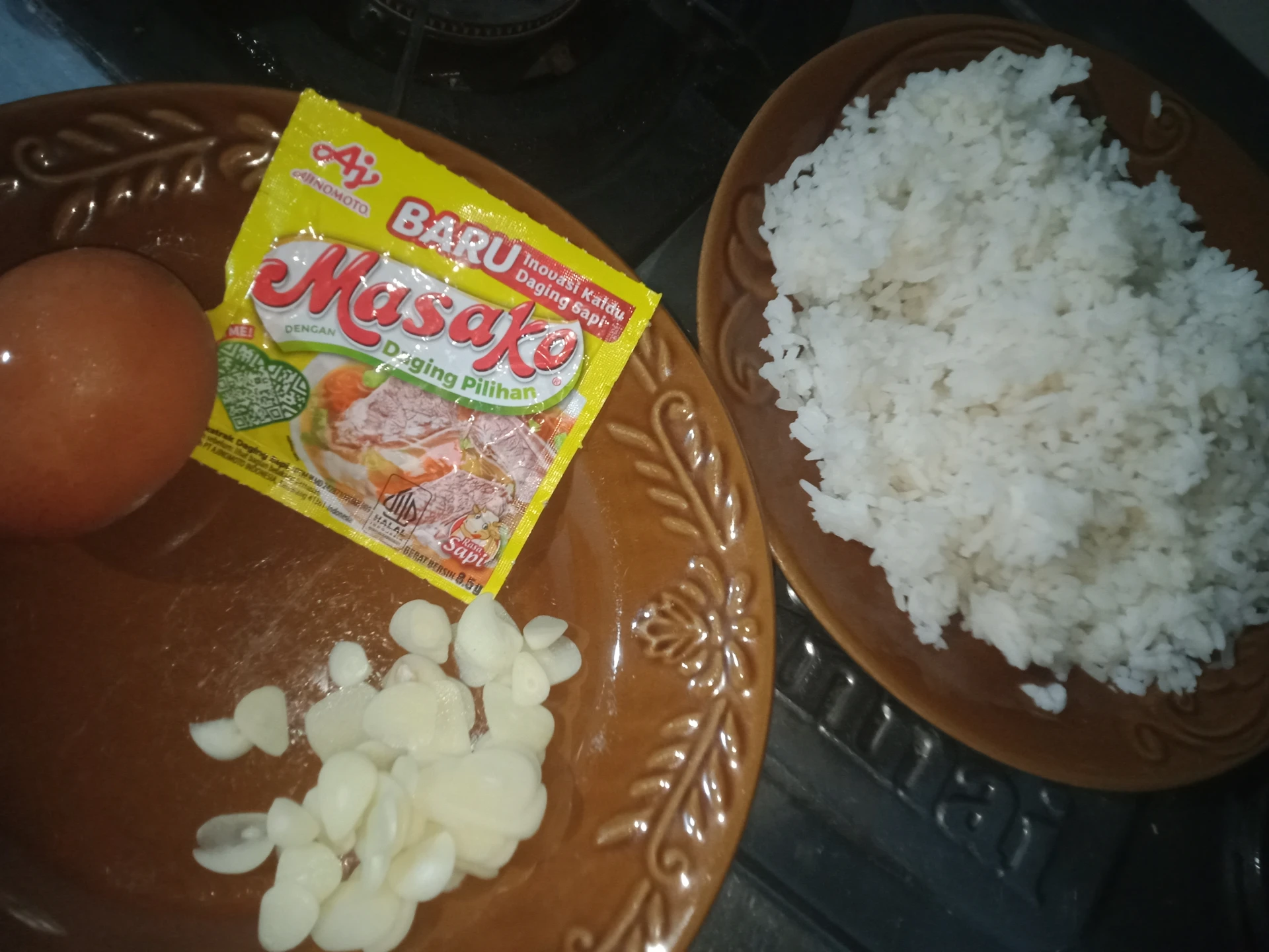 Cerita Masak nasi goreng dgn 3 bahan yg sederhana