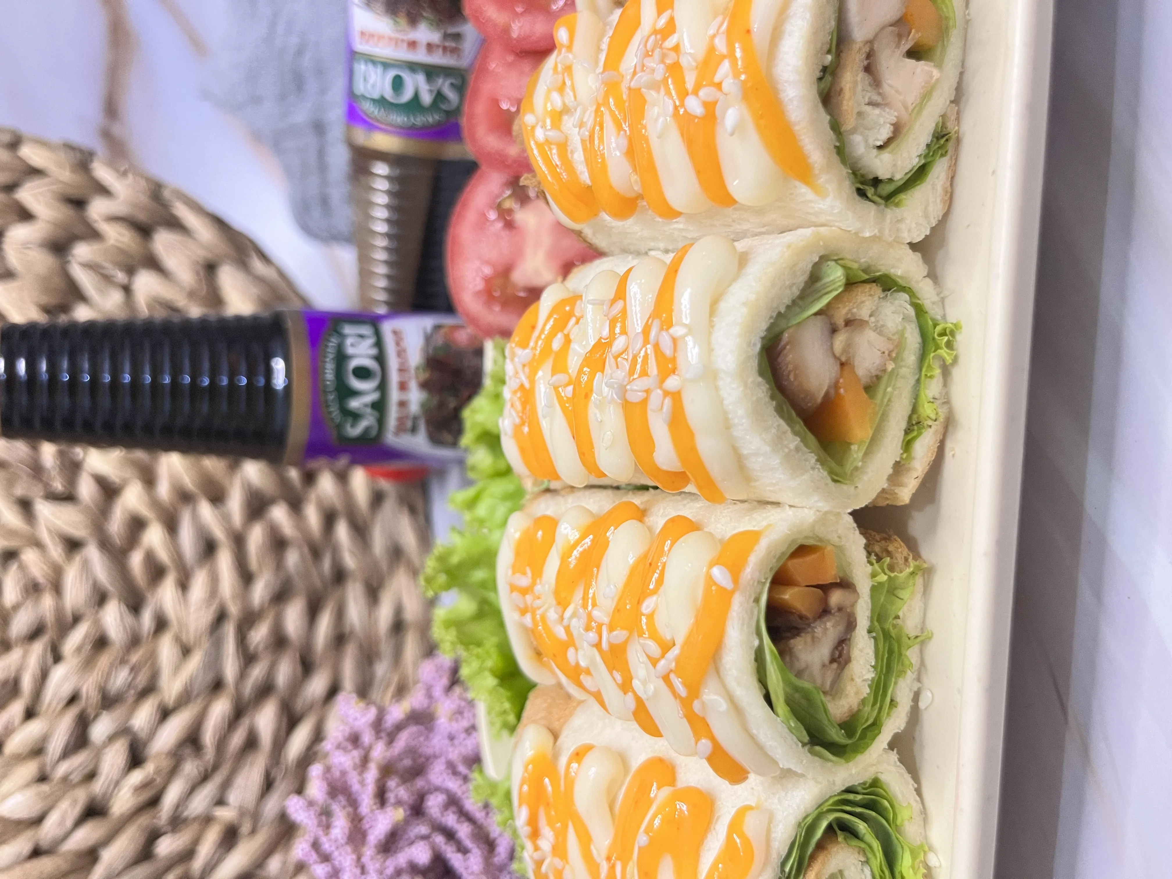 Chicken Bulgogi Bread Roll