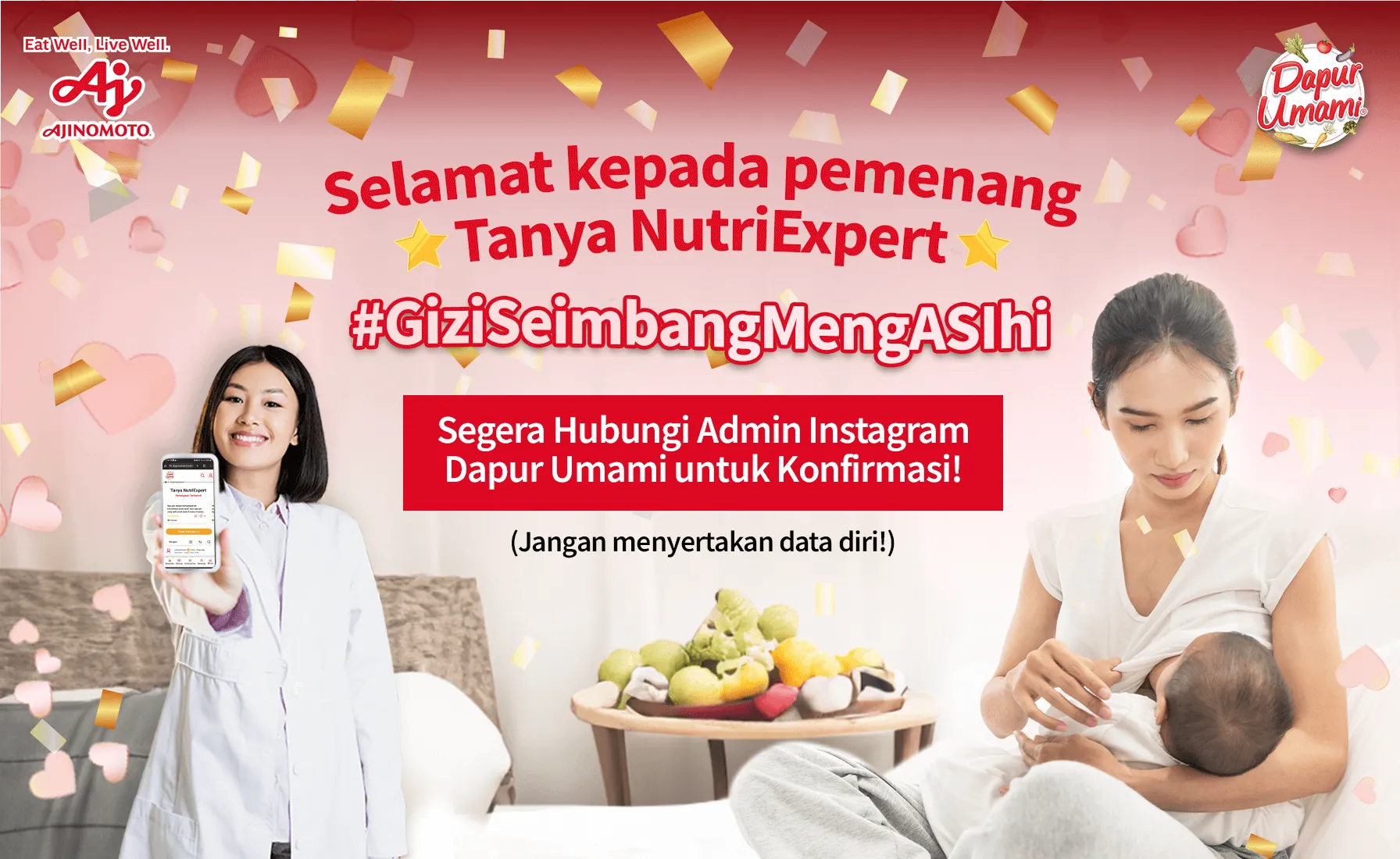 Congrats! Ini Dia Pemenang TNE Gizi Mengasihi