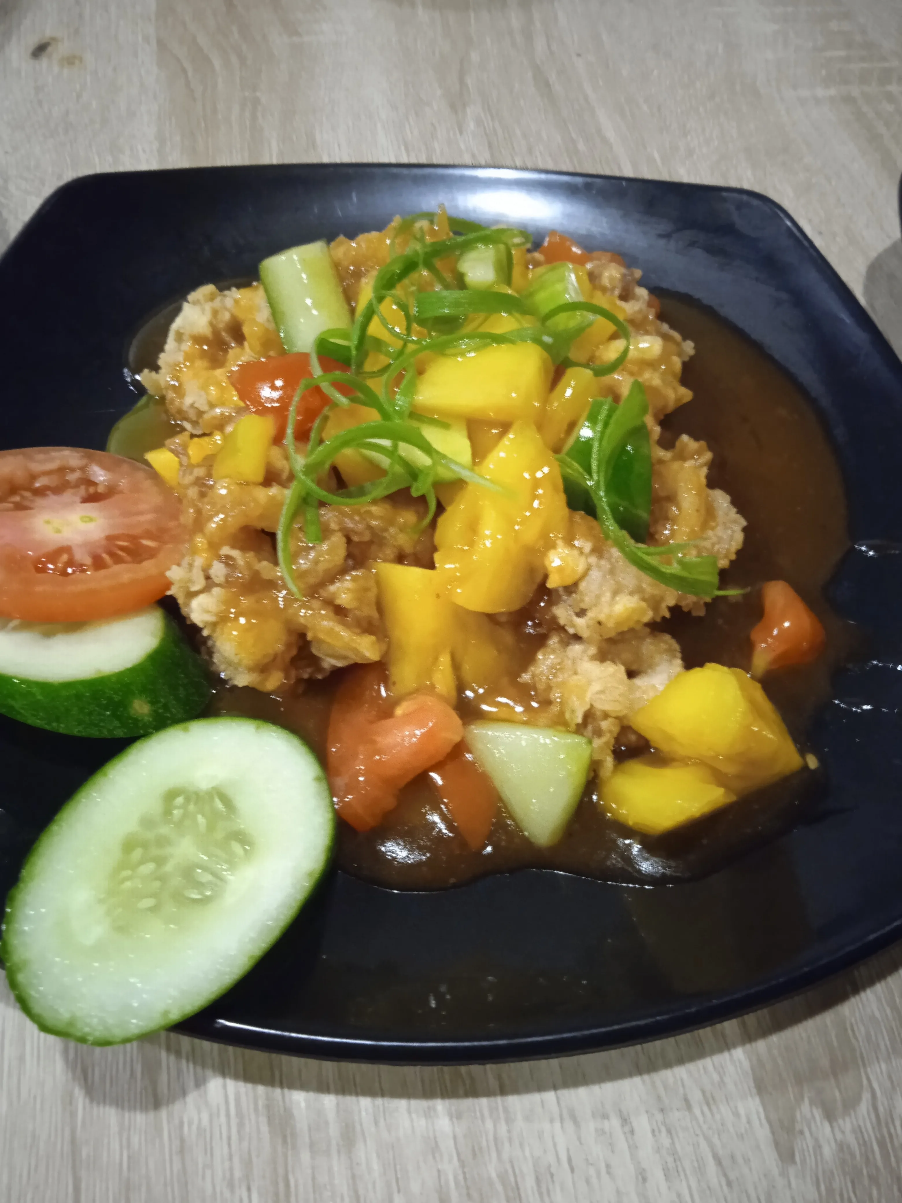 Cumi asam manis