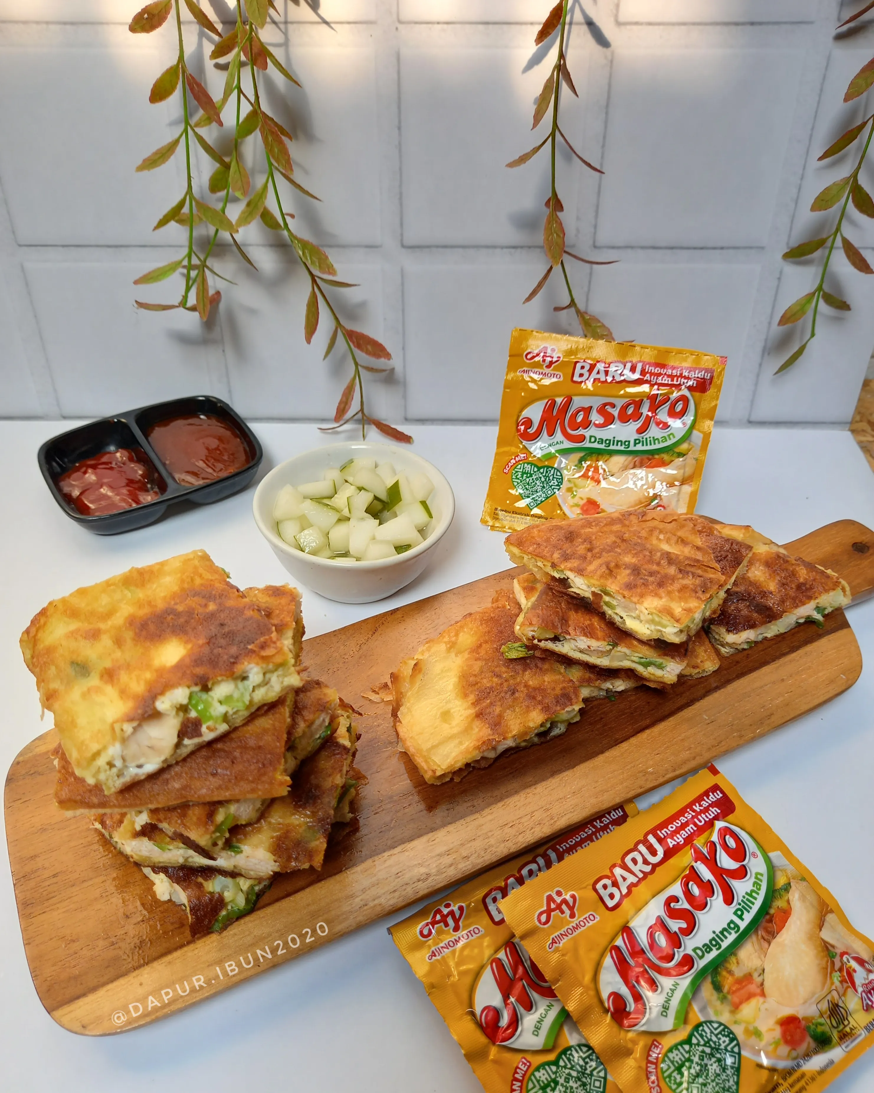 Recook Martabak Telur ala Masako®