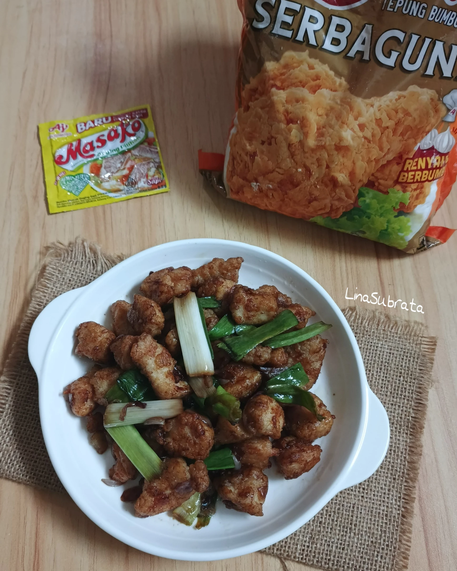 Recook Ayam Popcorn Crispy Manis ala Sajiku