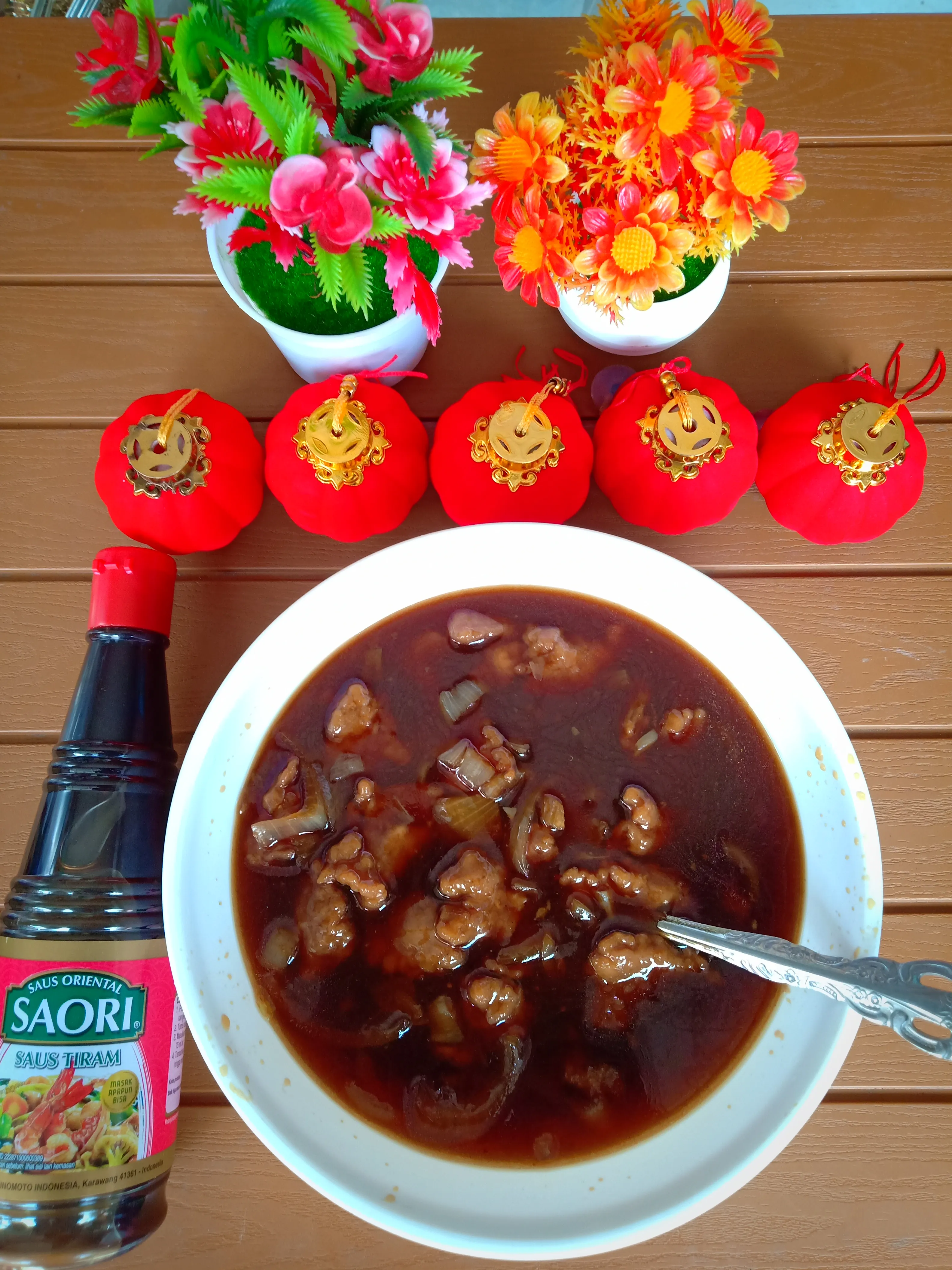Daging Sapi Tepung Saori Saos Tiram