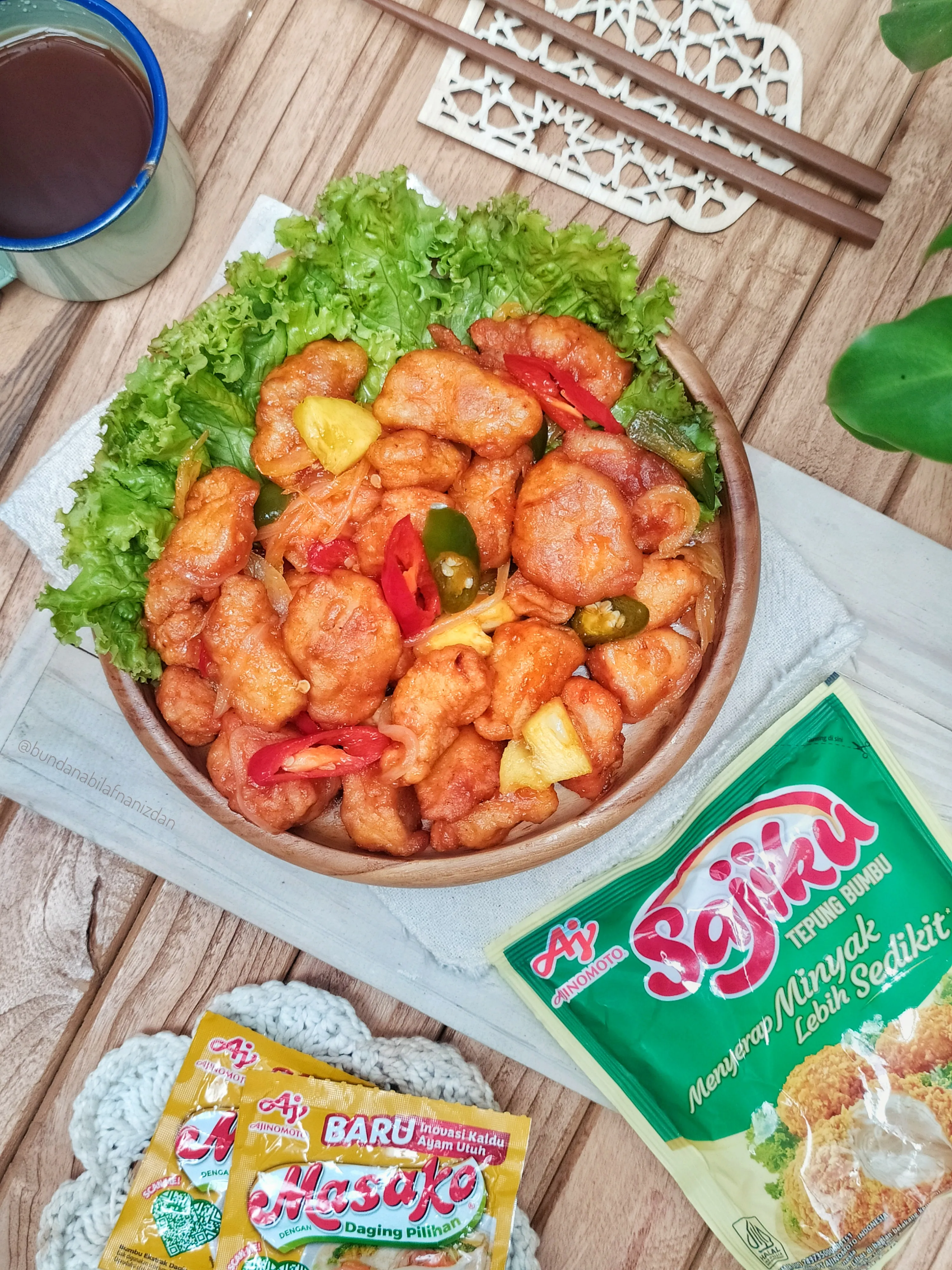 Recook Ayam Crispy Saus Asam Manis Ala Mami Shireen