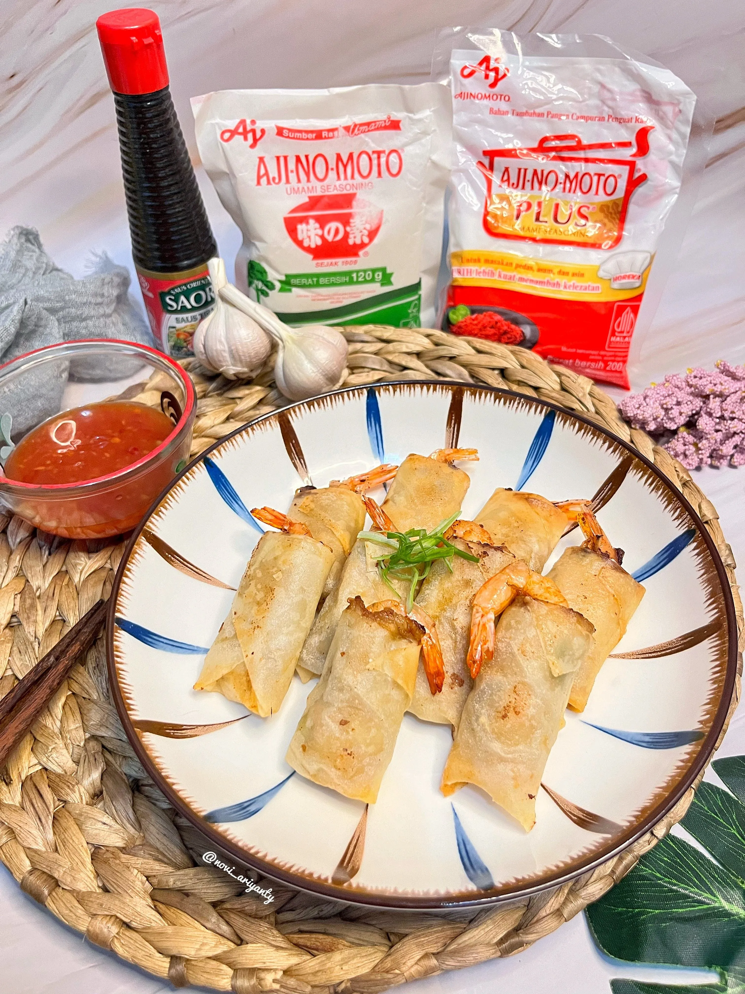 Recook Spring Roll Prawns ala Chef Jesslyn