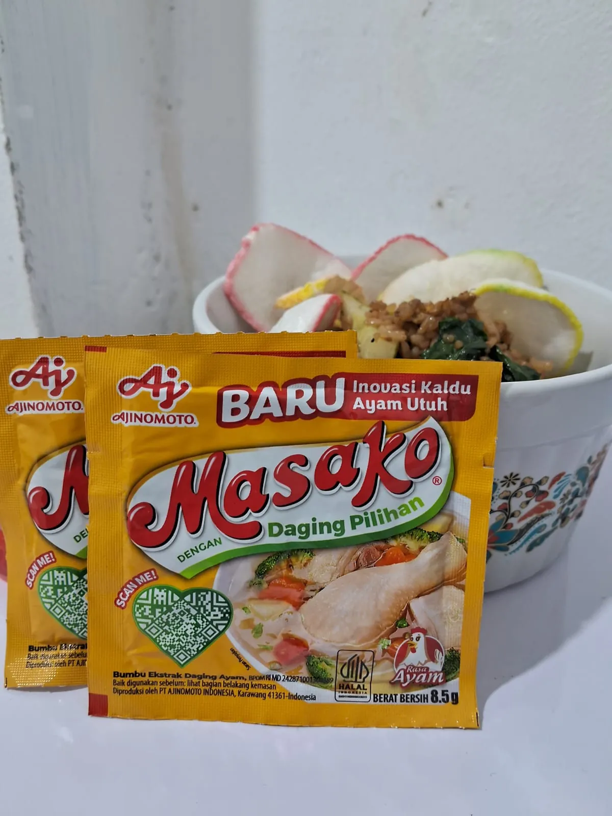 Recook Nasi goreng Ayam Masako