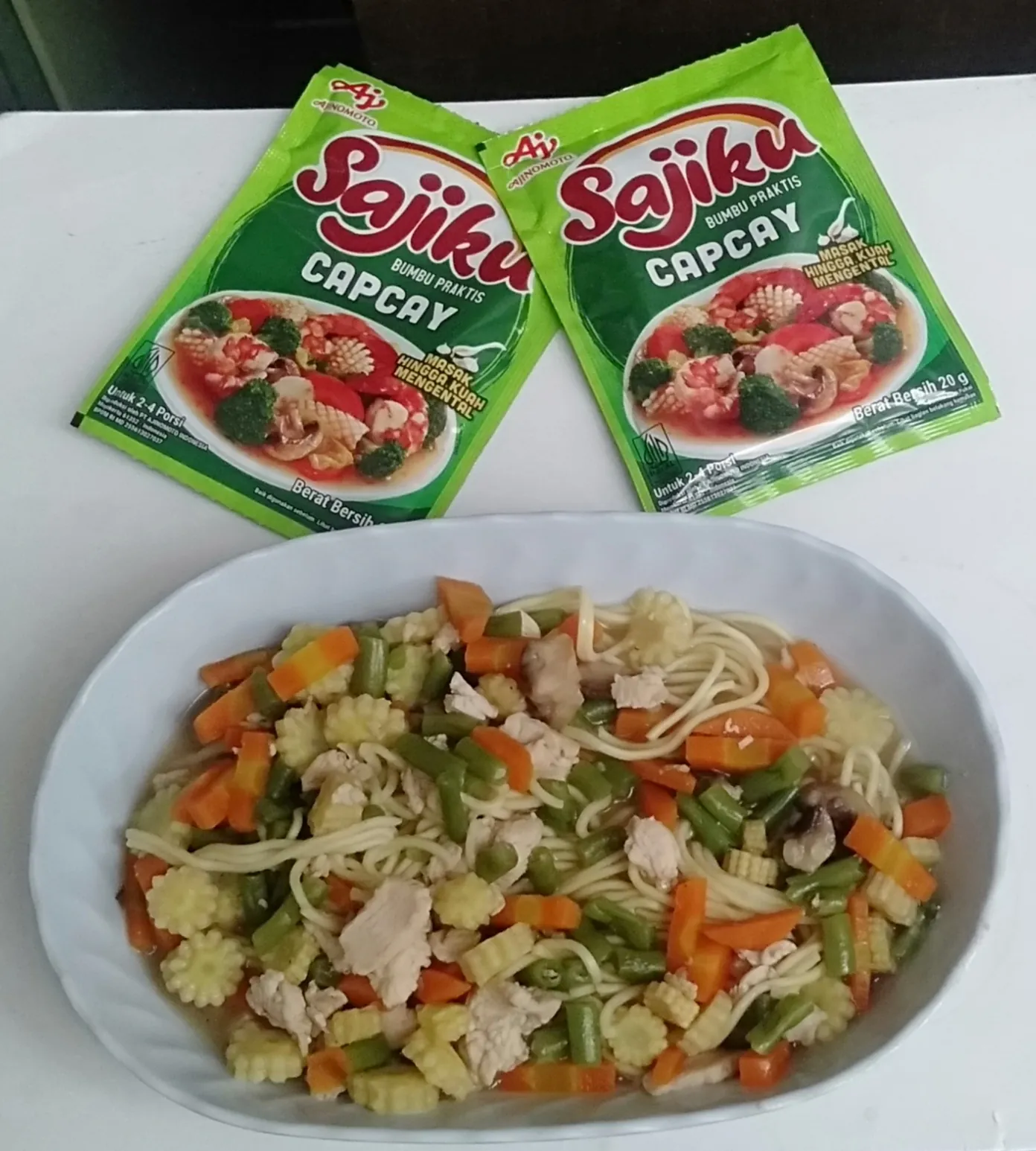 Recook Capcay Mie ala Sajiku®