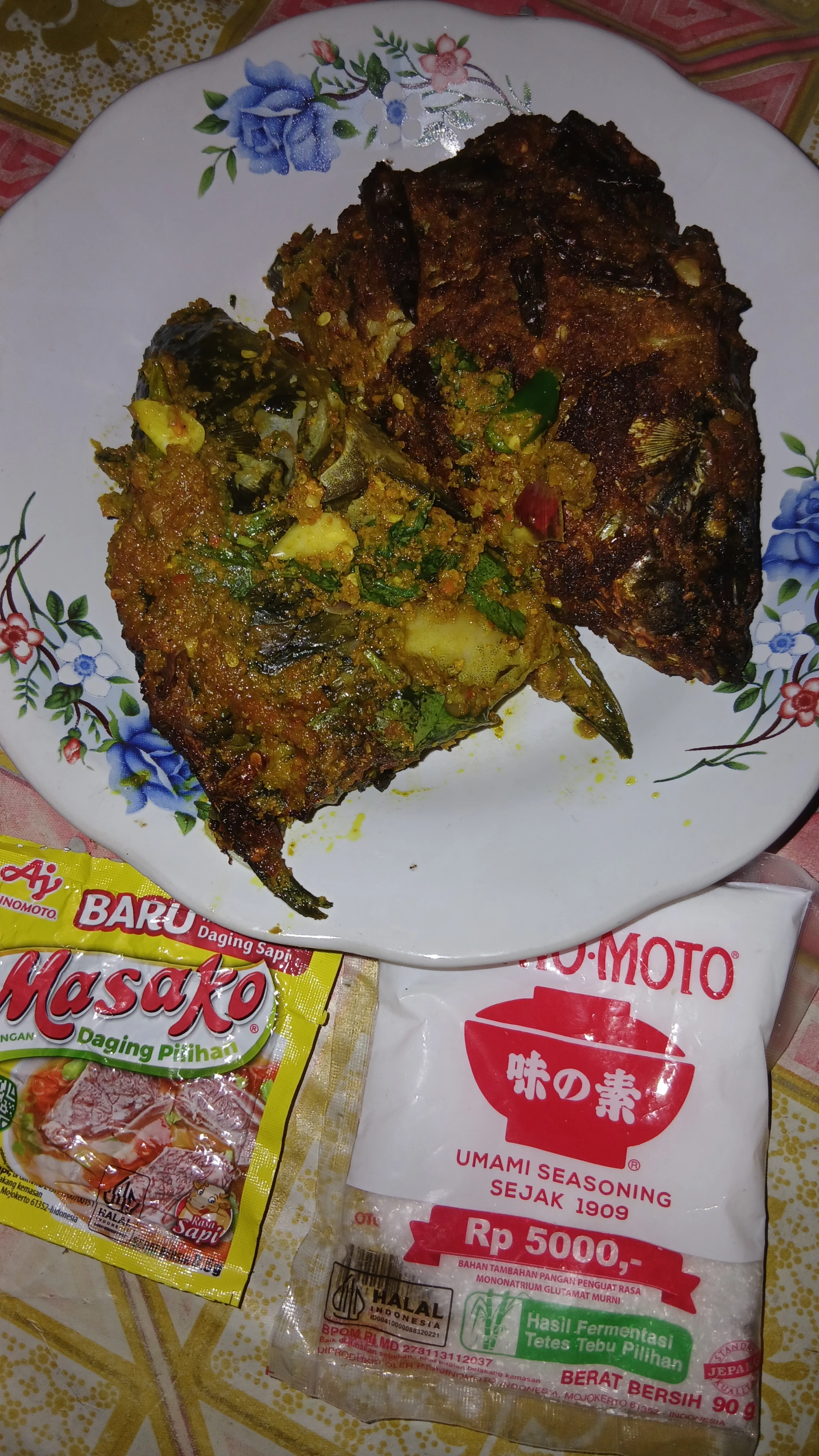 ikan emas di garang asam