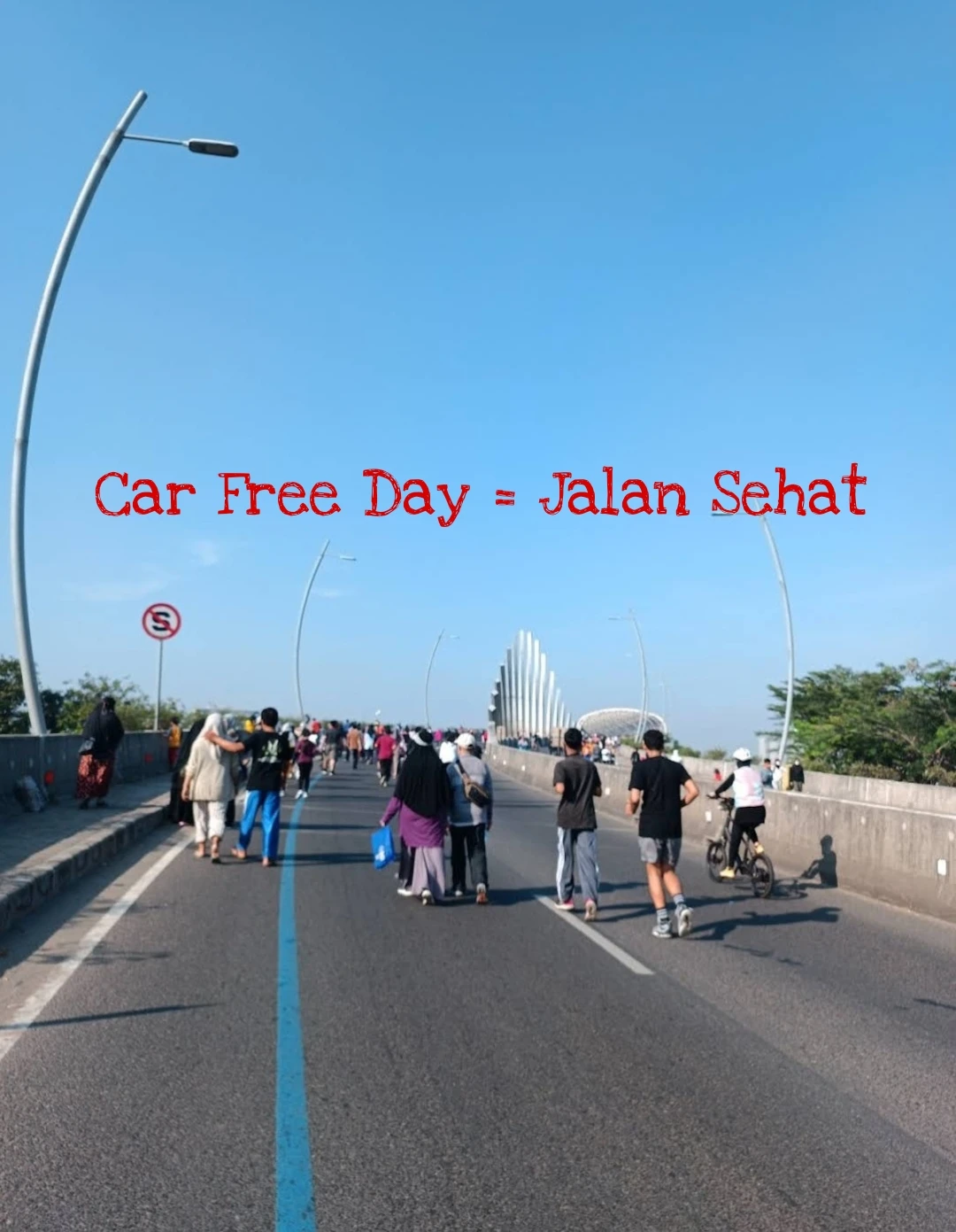 Jalan Sehat Di Car Free Day