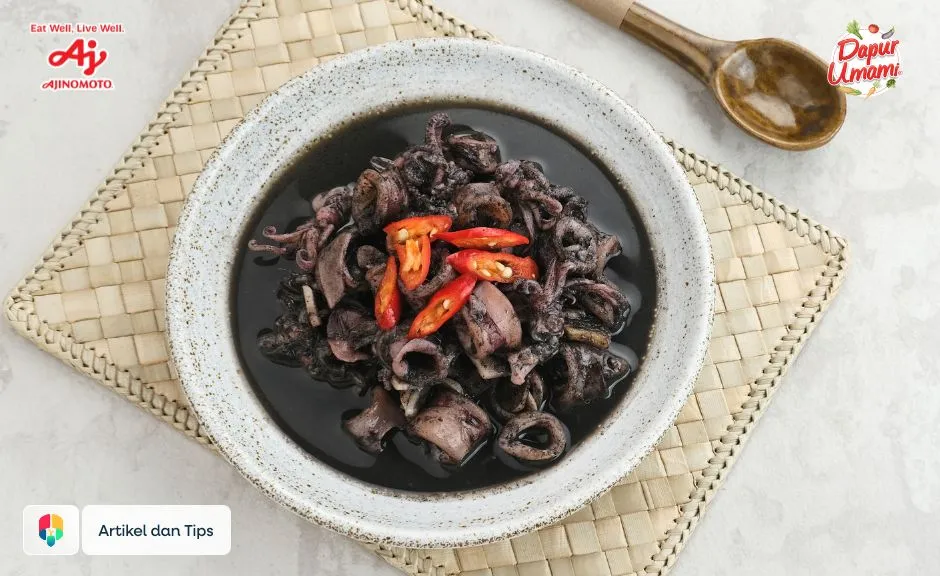 Jangan Salah! Tinta Cumi Justru Jadi Rahasia Rasa Gurih Masakan
