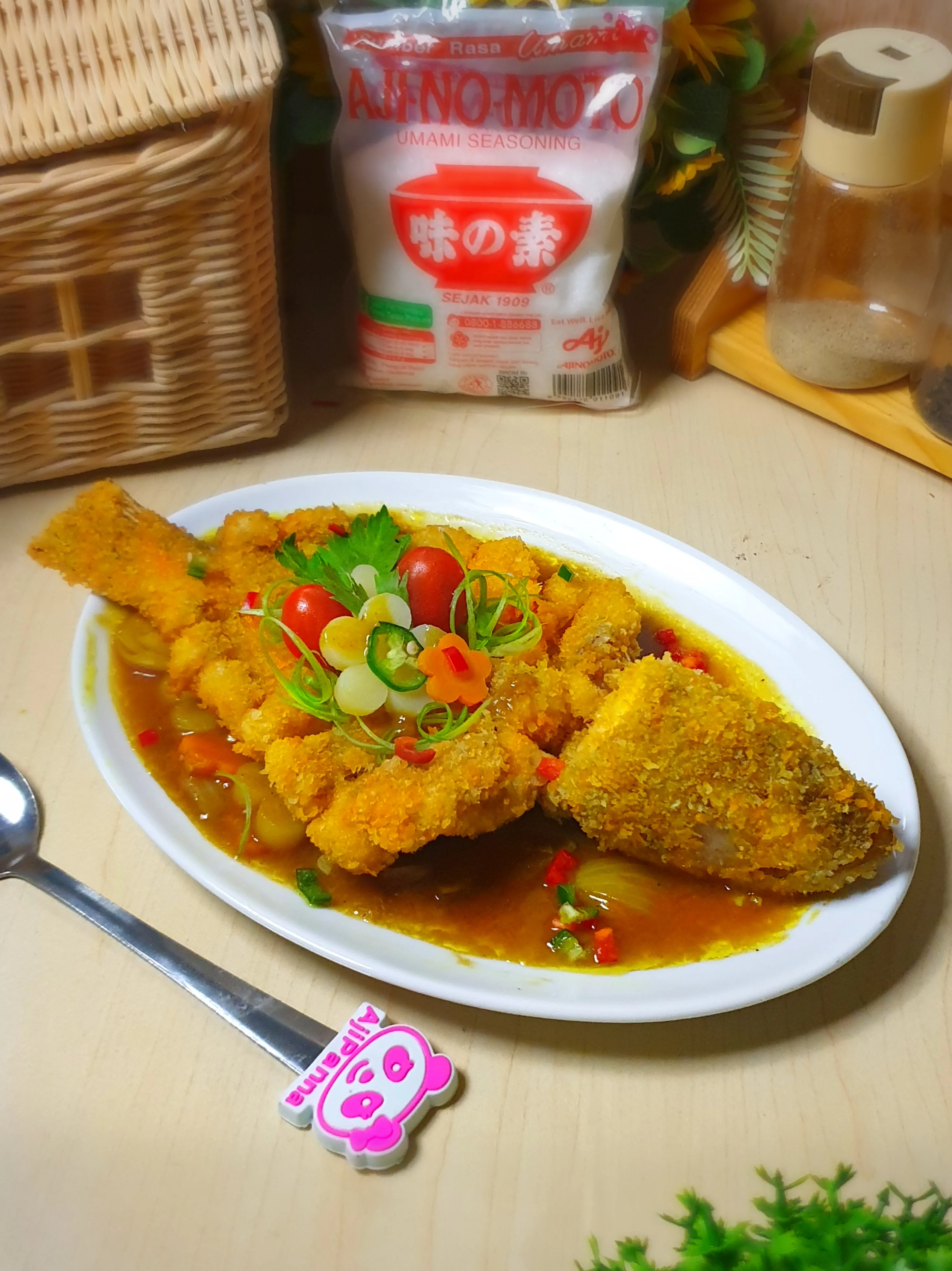 JAPANESE FISH KATSU CURRY
