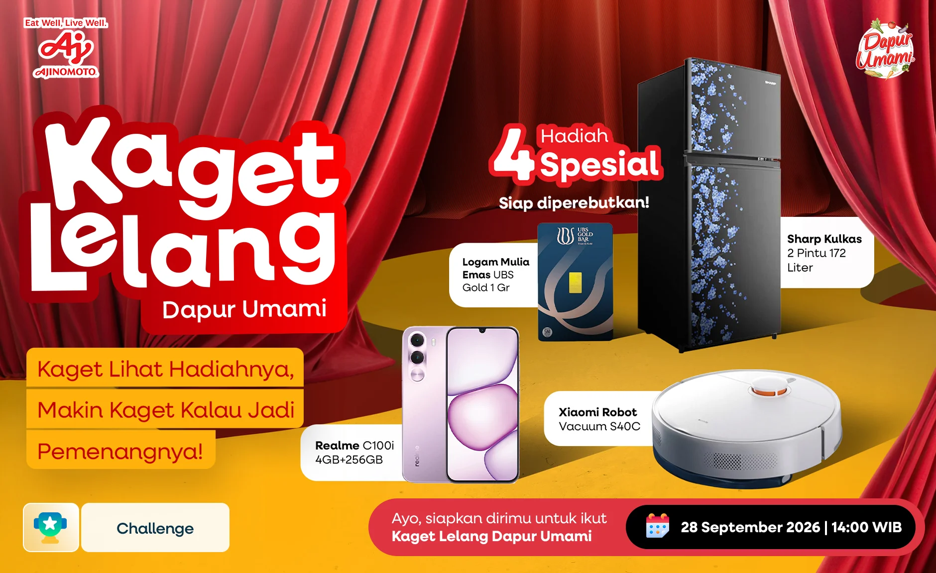 Kaget Lelang Dapur Umami Kembali Lagi!