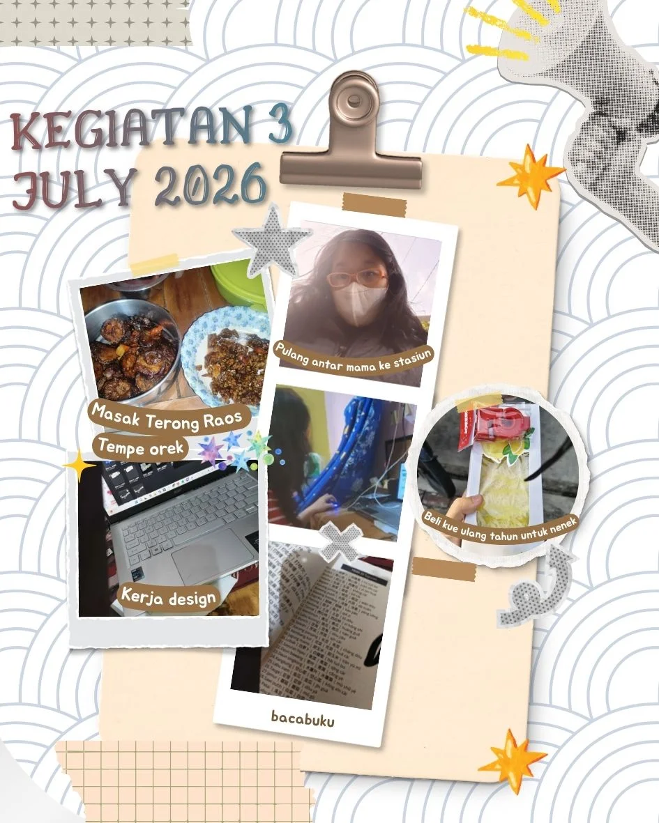 #KegiatanFavorit Day 1 - Seluruh kerjaan yang kulakukan hari ini semua dikerjakan dengan senang