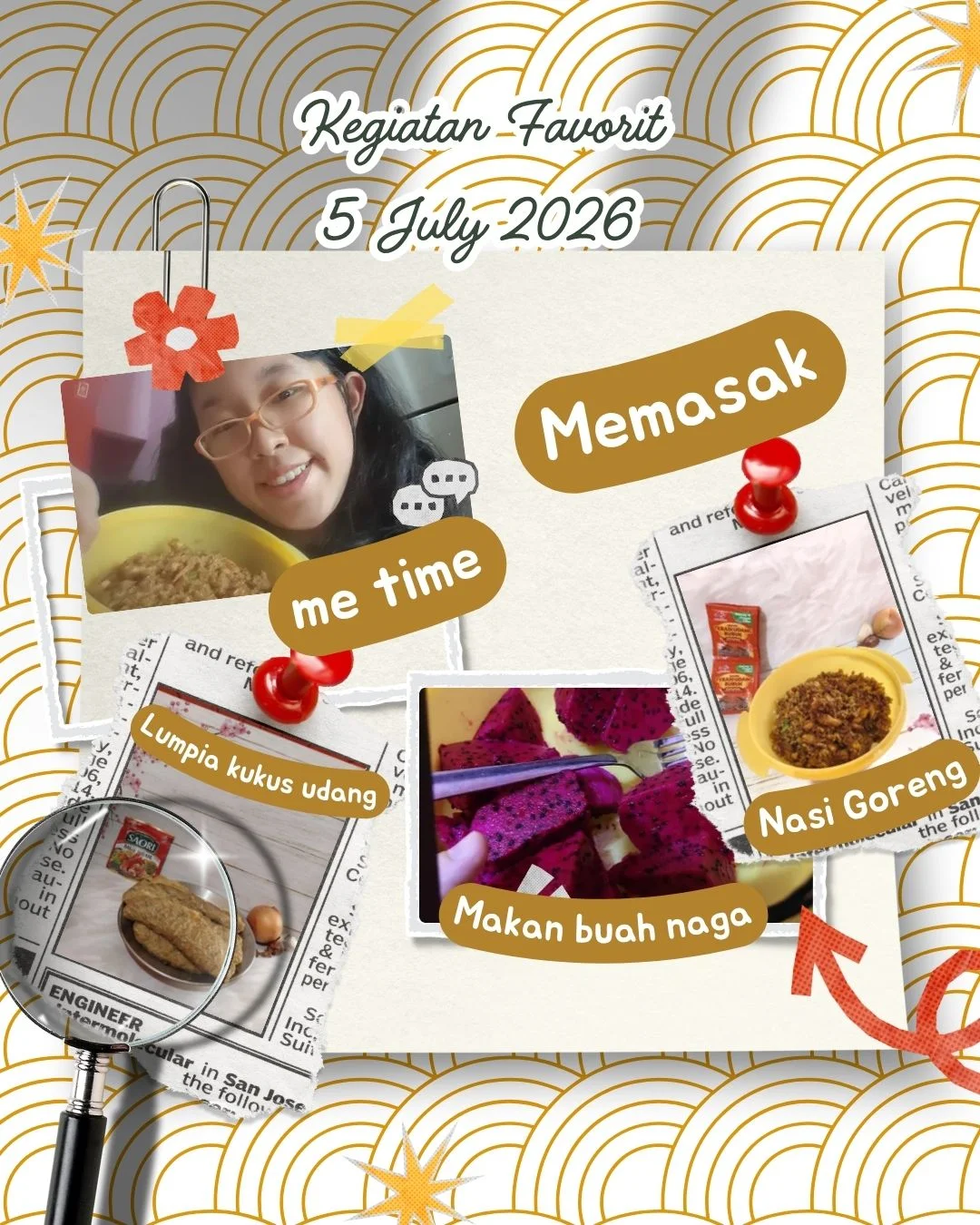 #KegiatanFavorit waktunya me time untuk memasak!