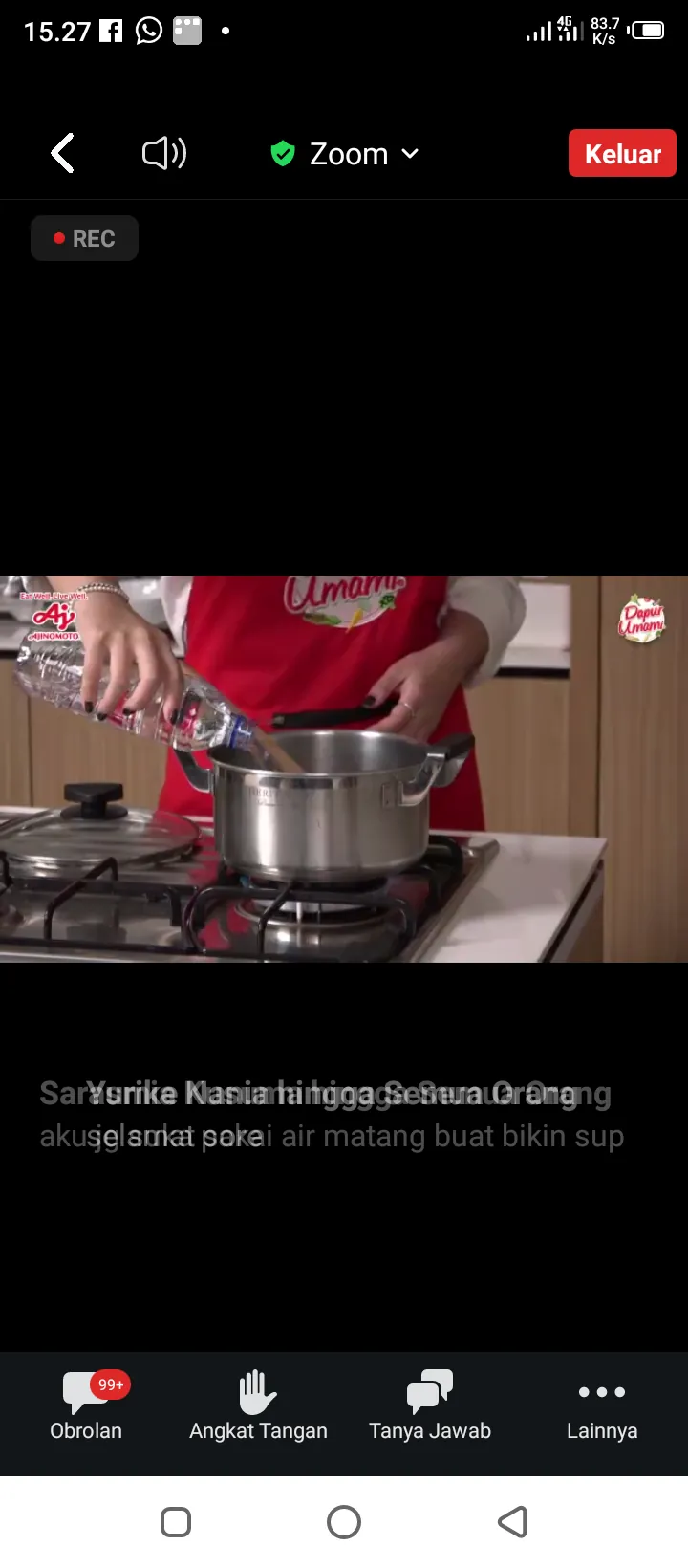 Keseruan Diamasak bareng Chef Jeje