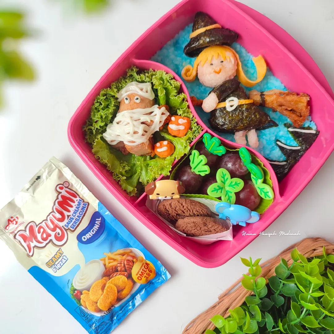Kreasi Bekal Yummy Halloween Night