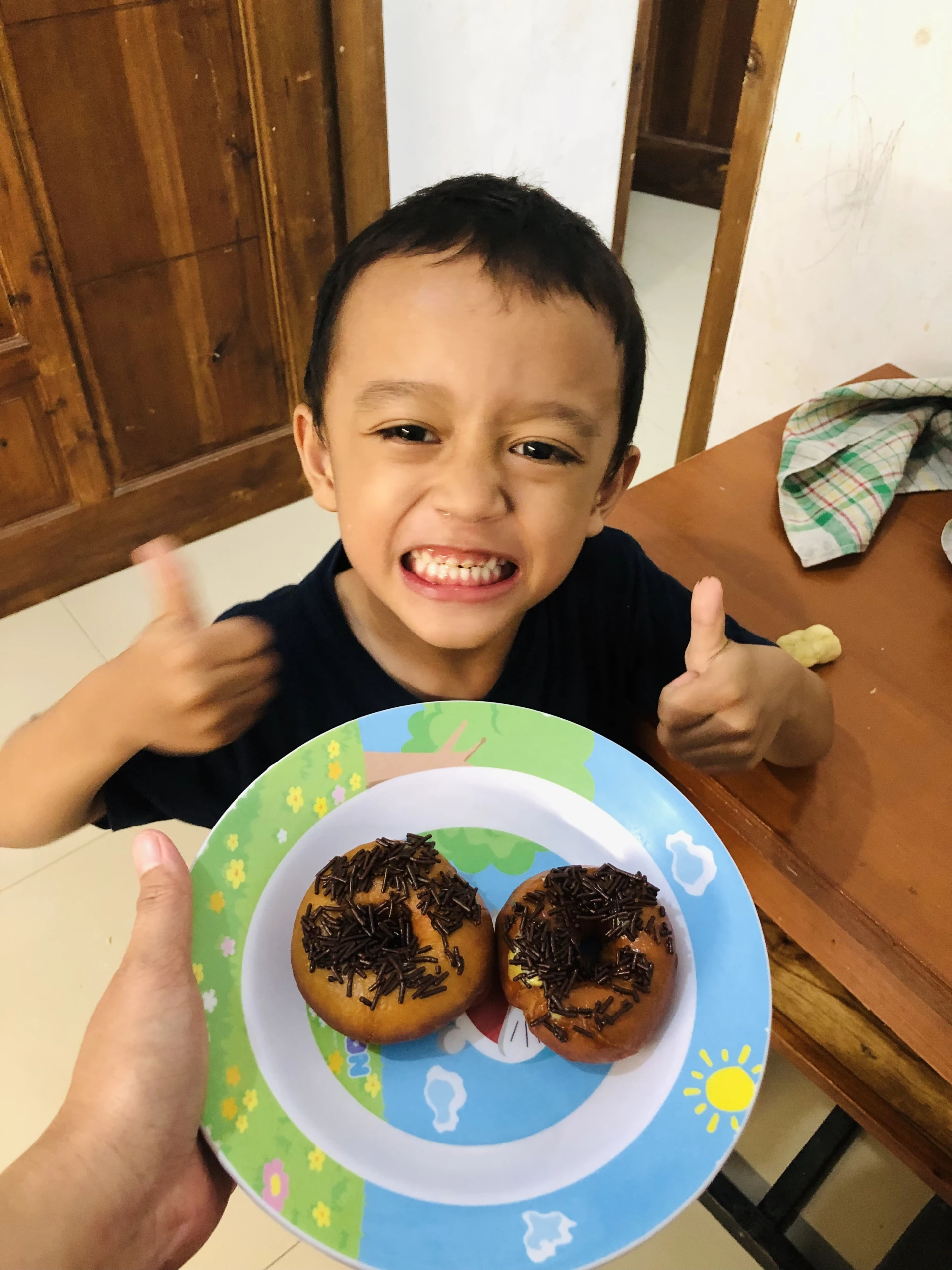 Liburan bikin Donat kampung