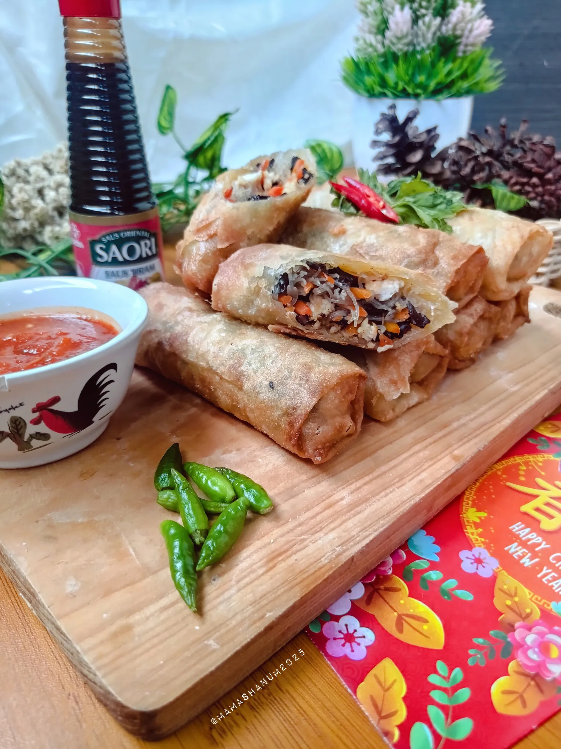 Lumpia Ayam Jamur ala SAORI ®