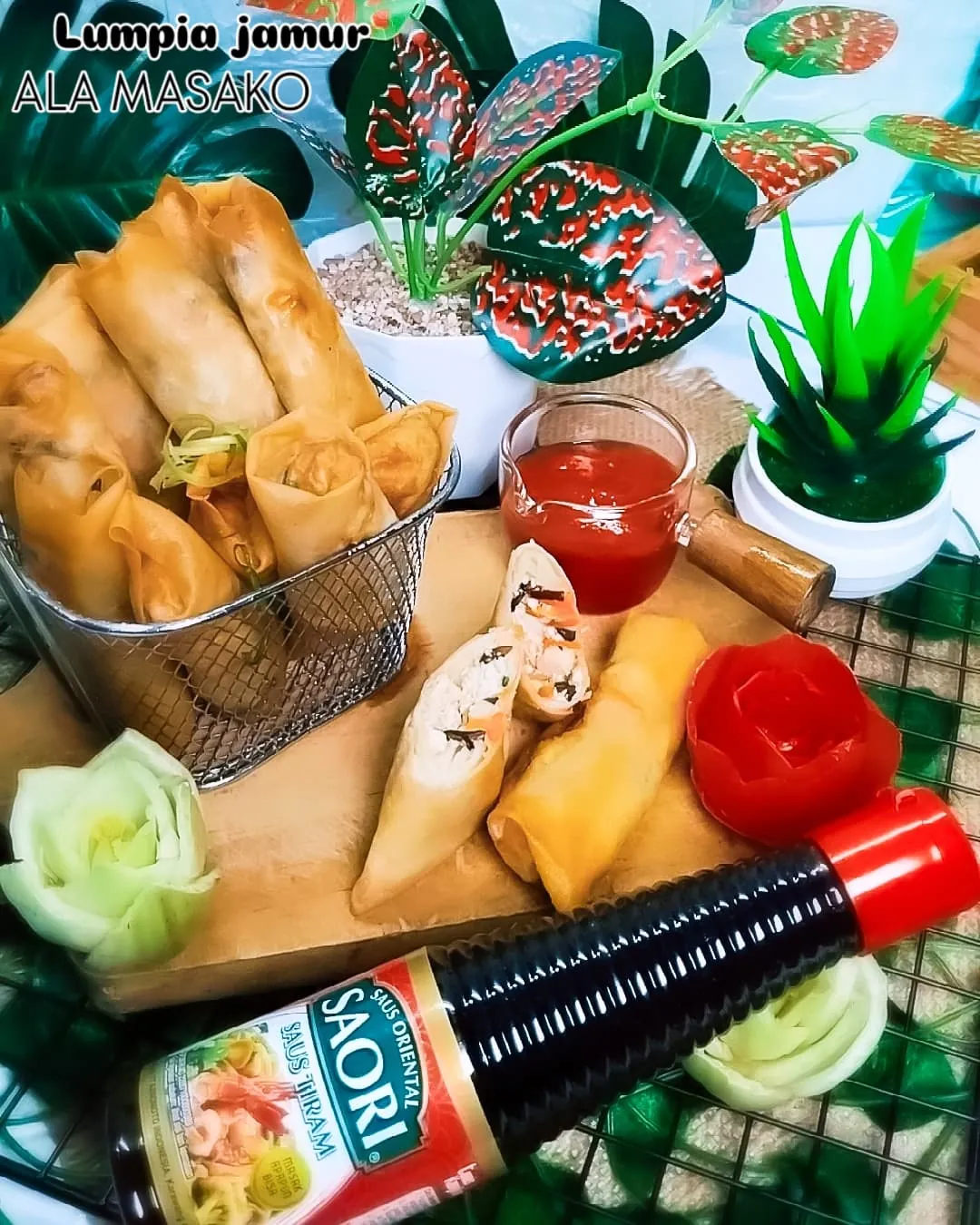 Lumpia Jamur ala SAORI