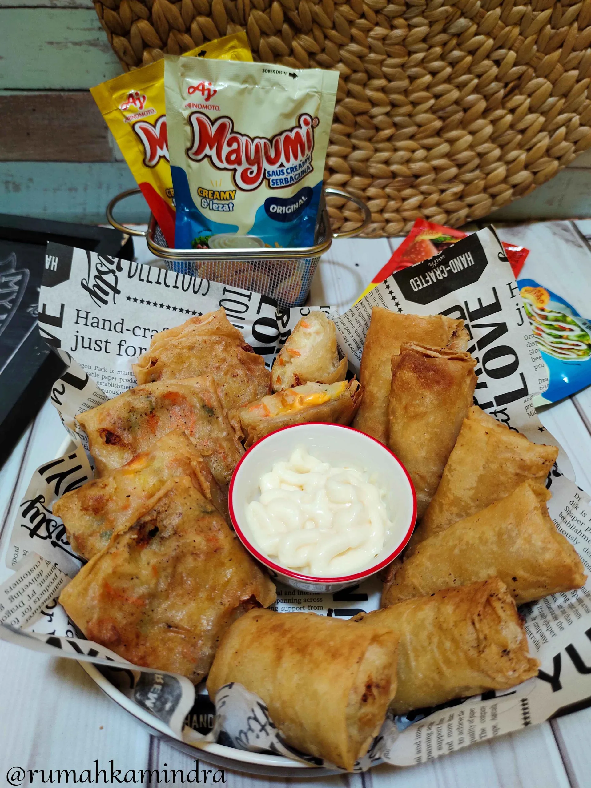 Lumpia kentang spesial Mayumi