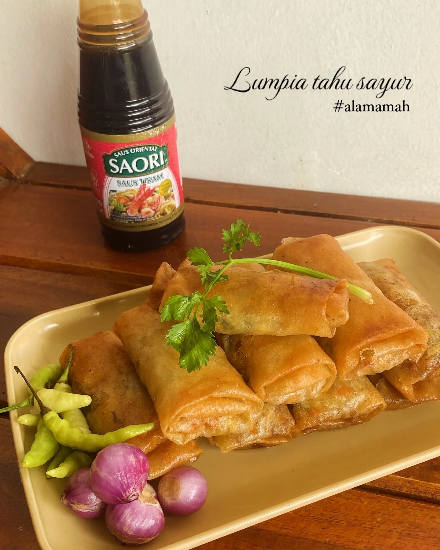 Lumpia Tahu Sayur