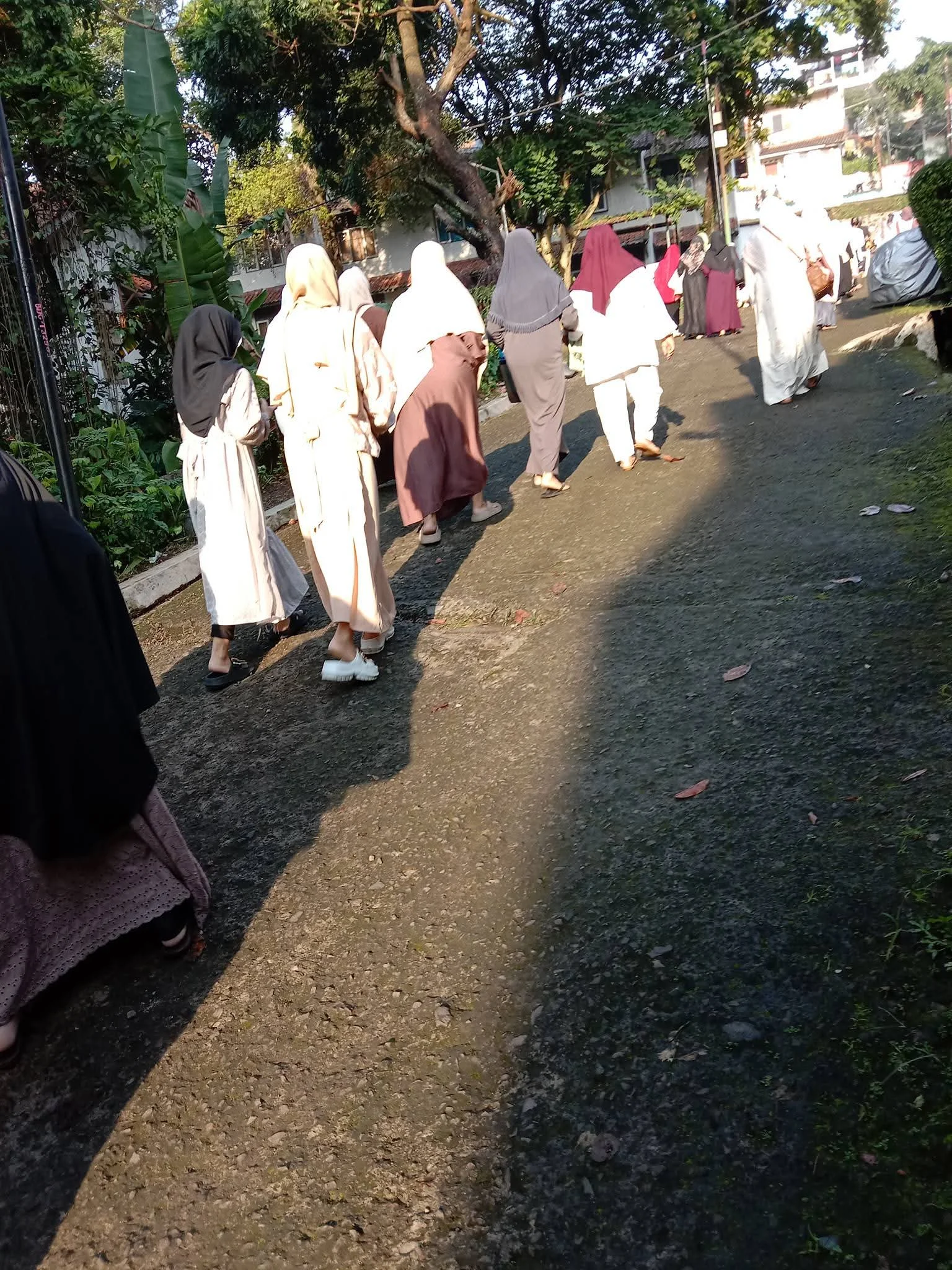 #MaknaIdulAdha Setelah Sholat Ied berjalan bersama