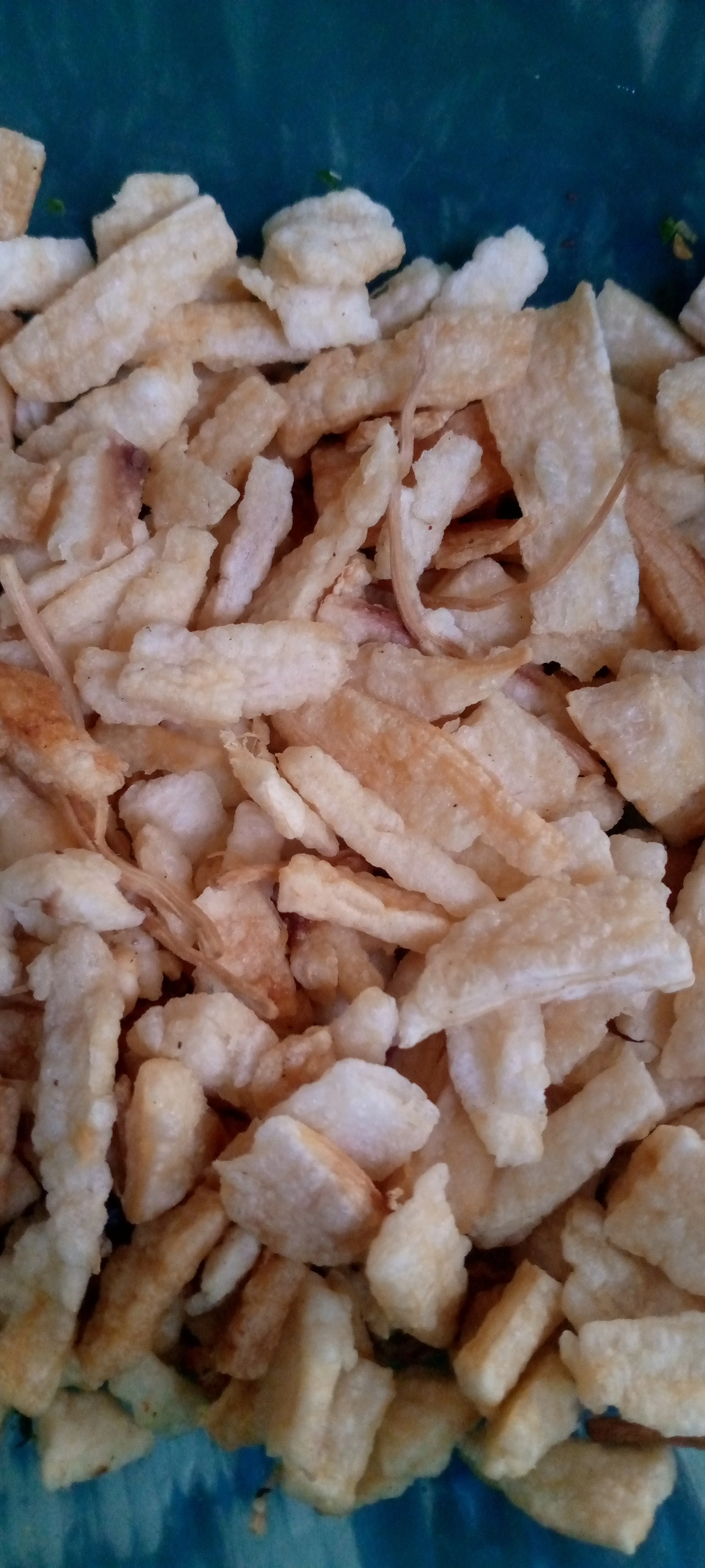 Manggleng / krecek , Cemilan dari singkong